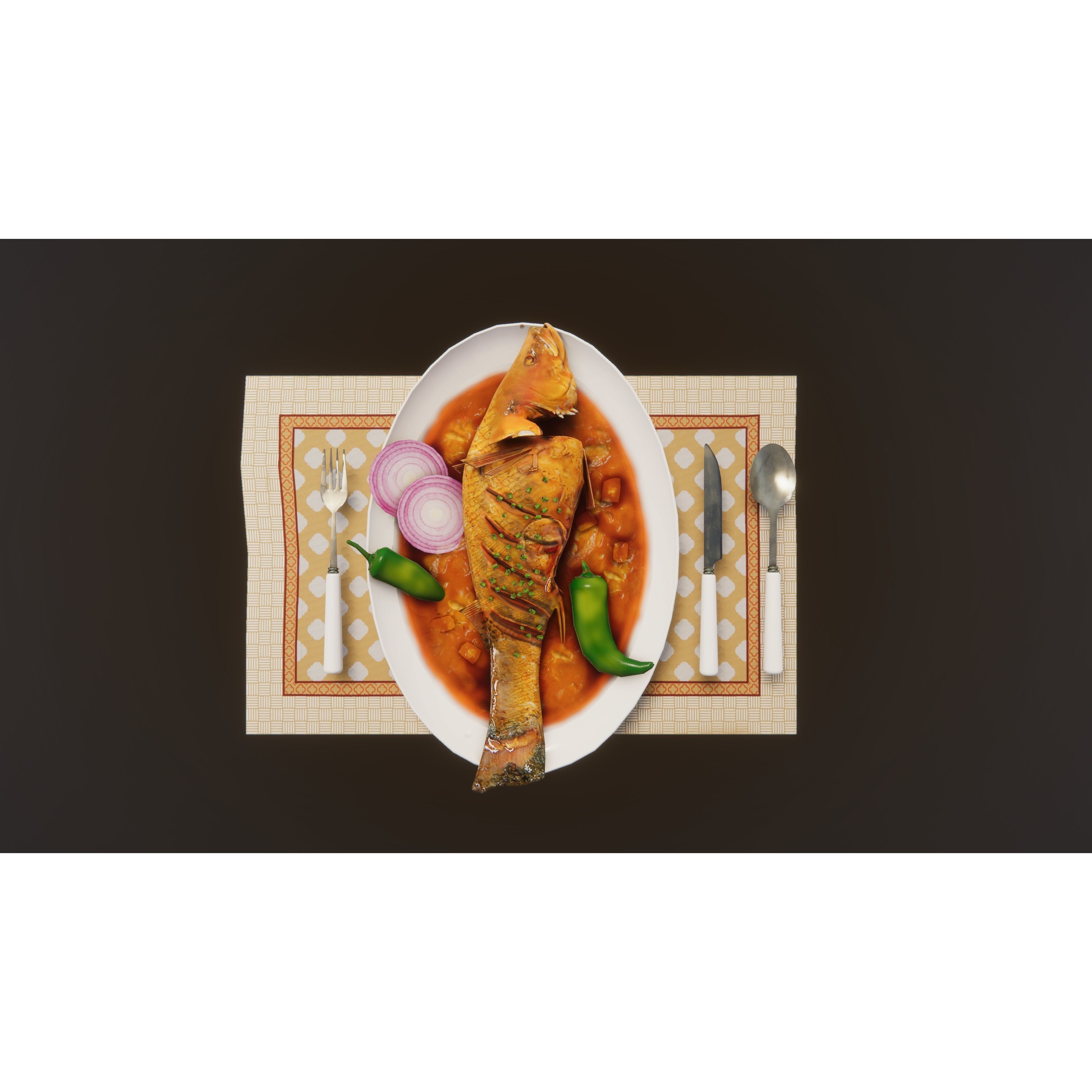 Fast Food Bundle - Low-Poly Game-Ready 3D Model - View 50