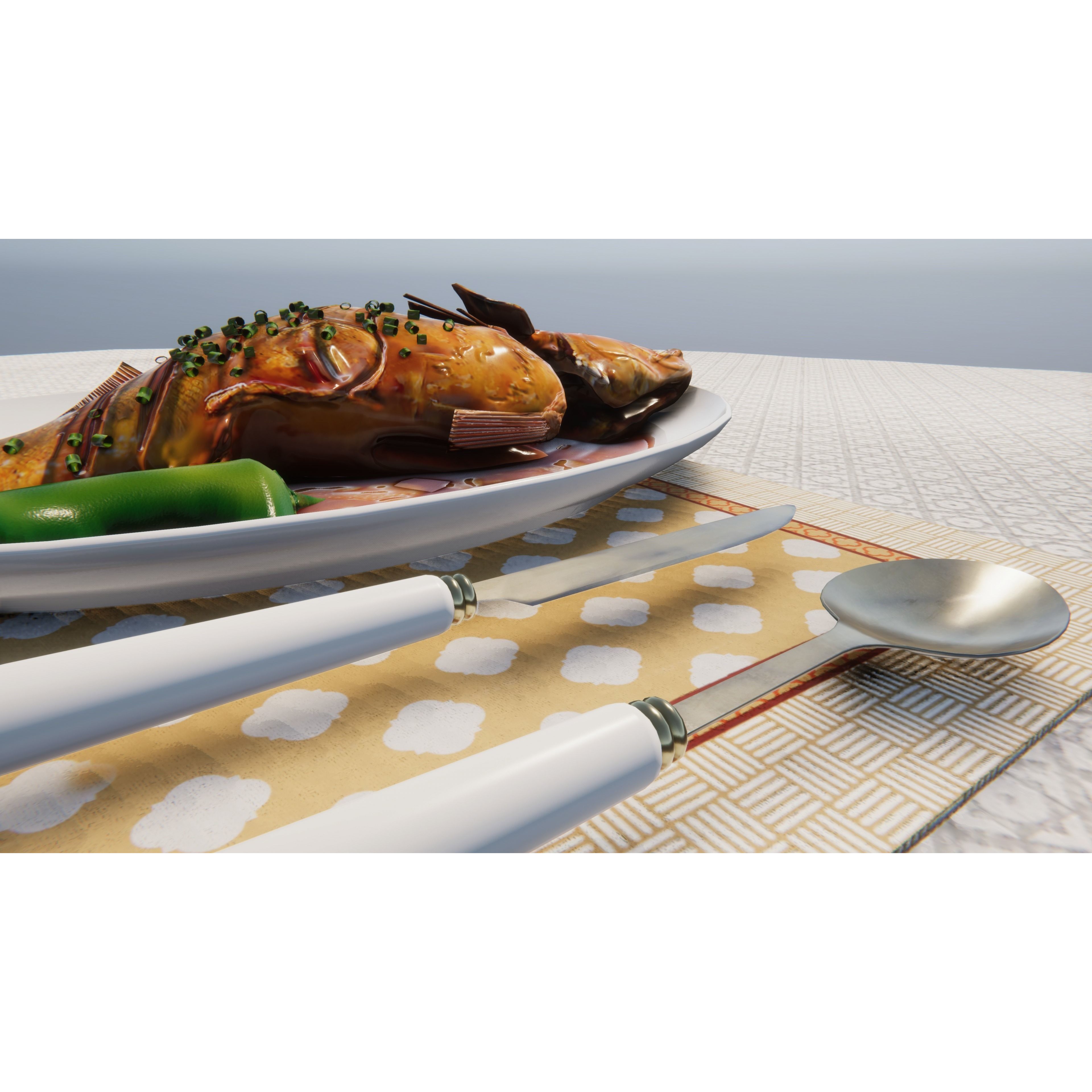 Fast Food Bundle - Low-Poly Game-Ready 3D Model - View 52