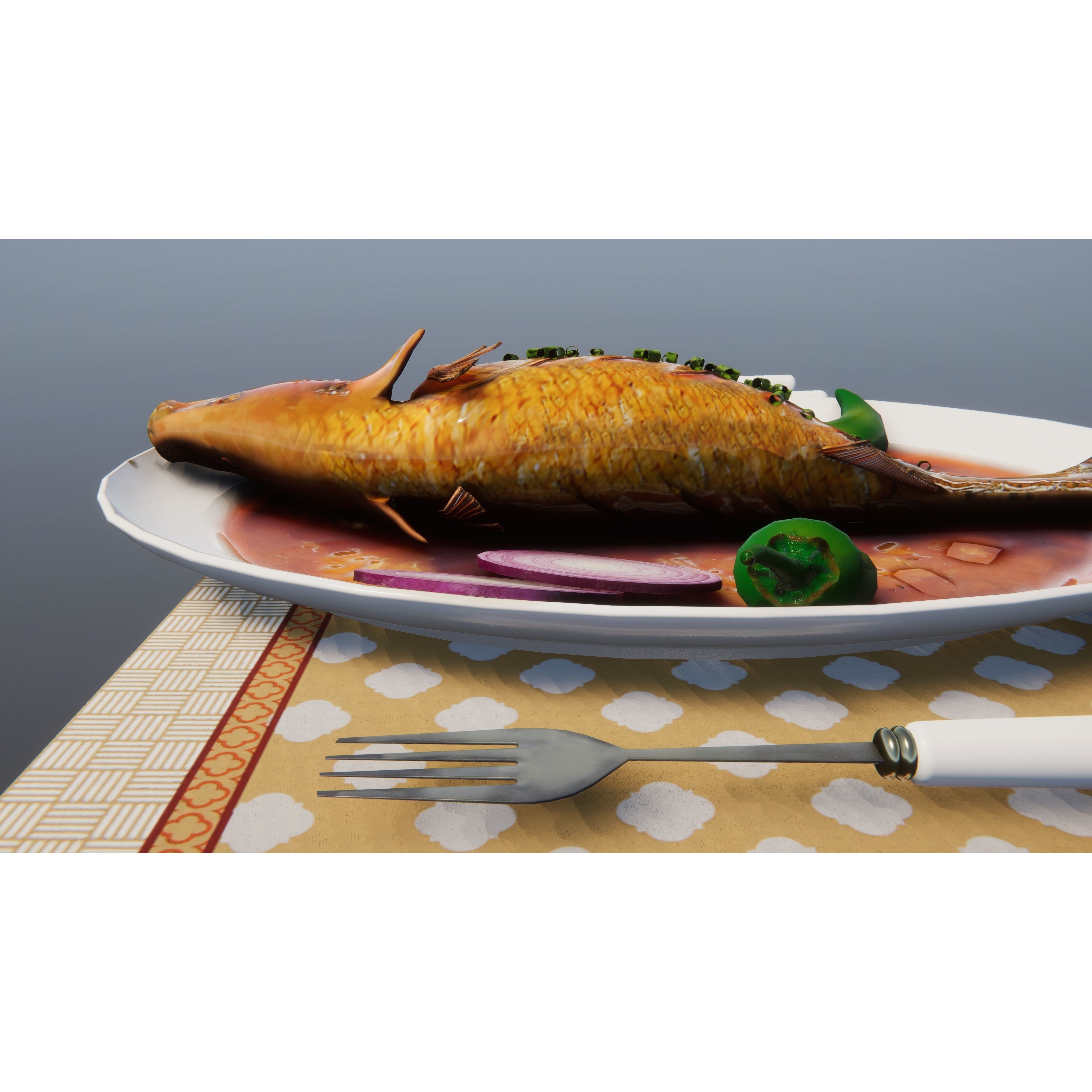 Fast Food Bundle - Low-Poly Game-Ready 3D Model - View 53