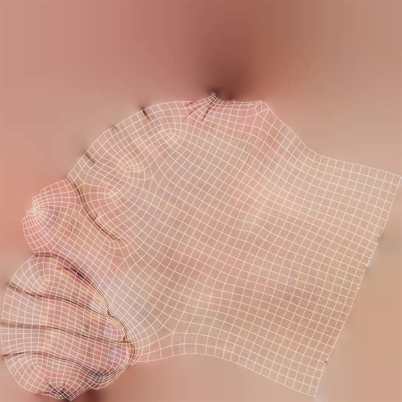 Finger Alphabet A 3D Model – Low Poly Character with PBR Textures - View 16