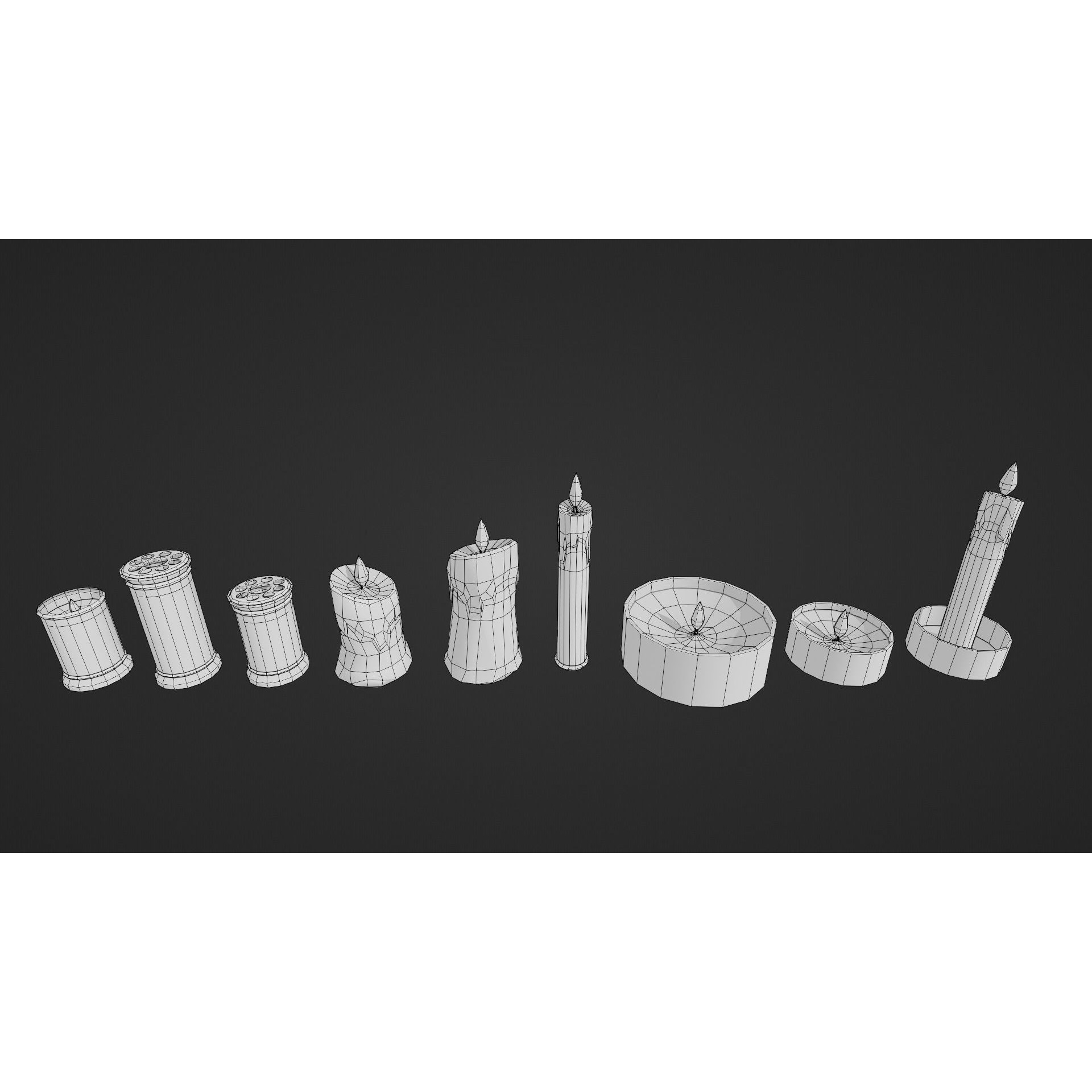 Cemetery Pack - Low-Poly Game-Ready 3D Model - View 106