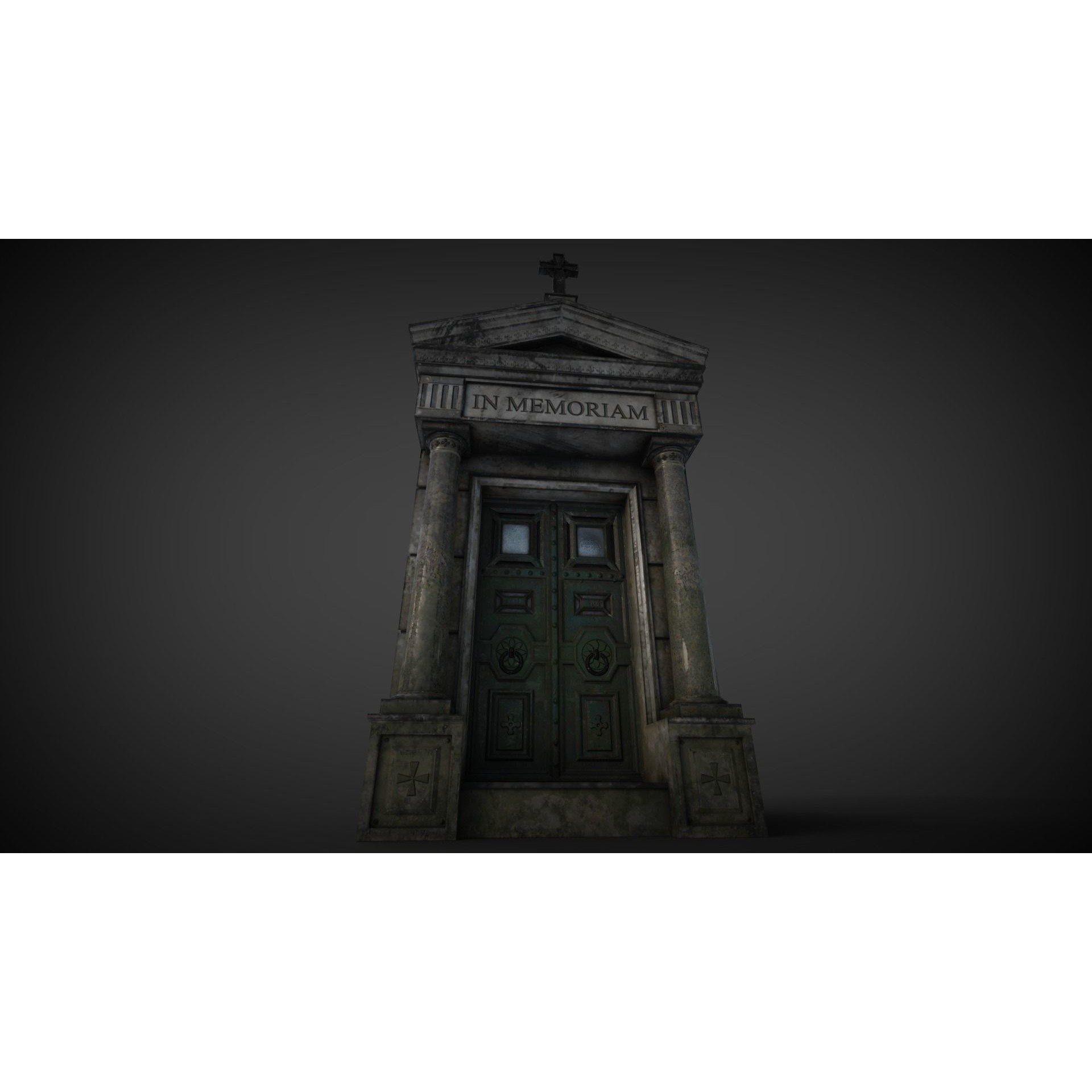 Cemetery Pack - Low-Poly Game-Ready 3D Model - View 19