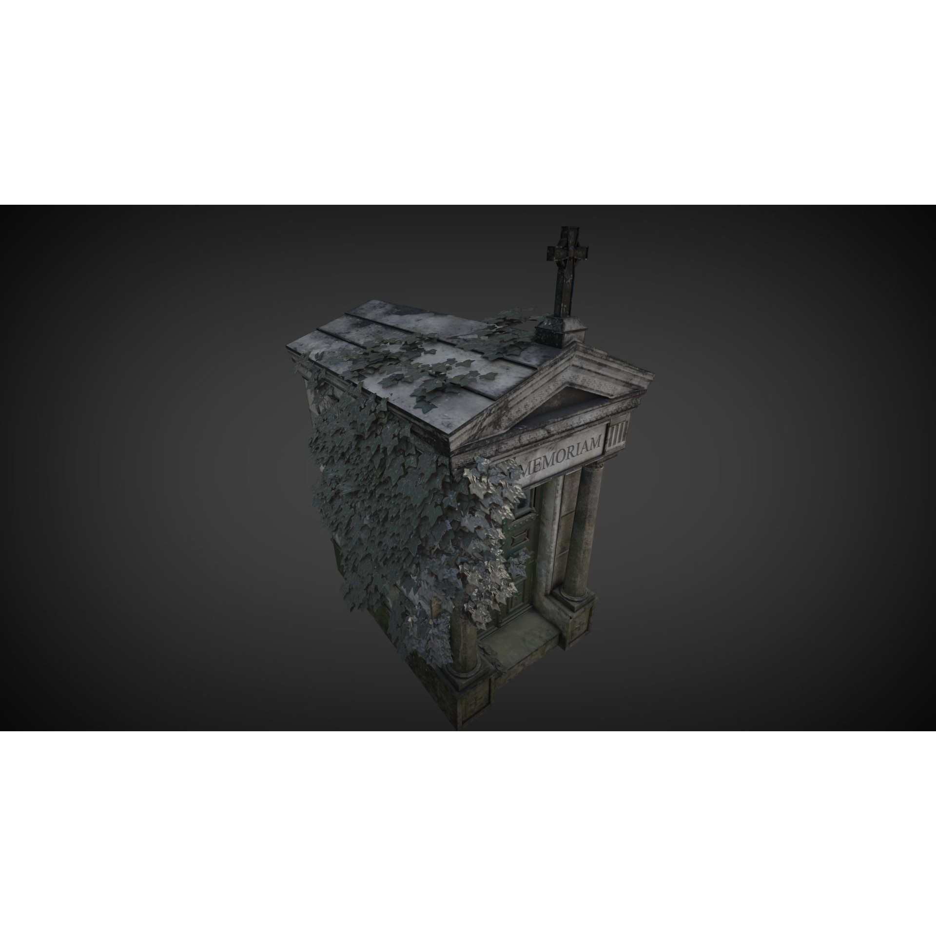 Cemetery Pack - Low-Poly Game-Ready 3D Model - View 21
