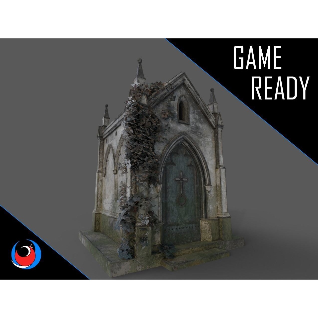 Cemetery Pack - Low-Poly Game-Ready 3D Model - View 28