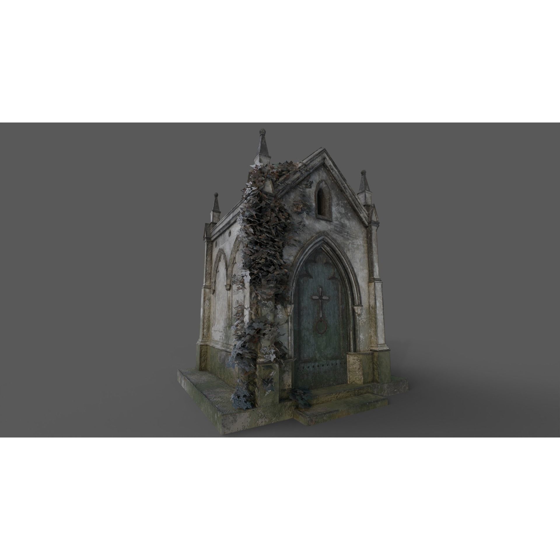 Cemetery Pack - Low-Poly Game-Ready 3D Model - View 29