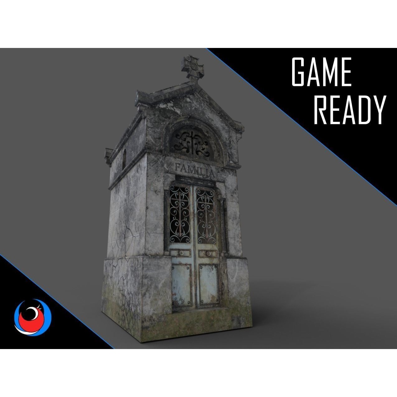 Cemetery Pack - Low-Poly Game-Ready 3D Model - View 32