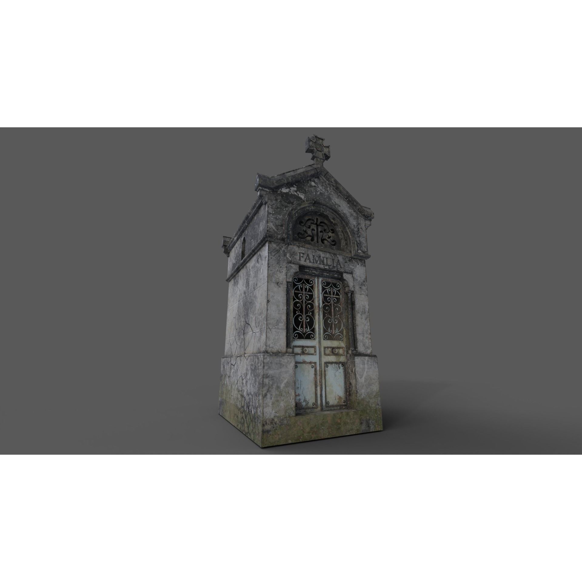 Cemetery Pack - Low-Poly Game-Ready 3D Model - View 33