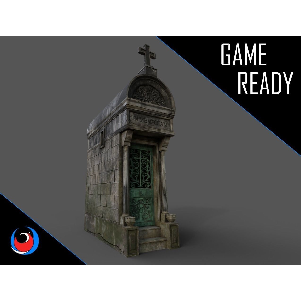 Cemetery Pack - Low-Poly Game-Ready 3D Model - View 37