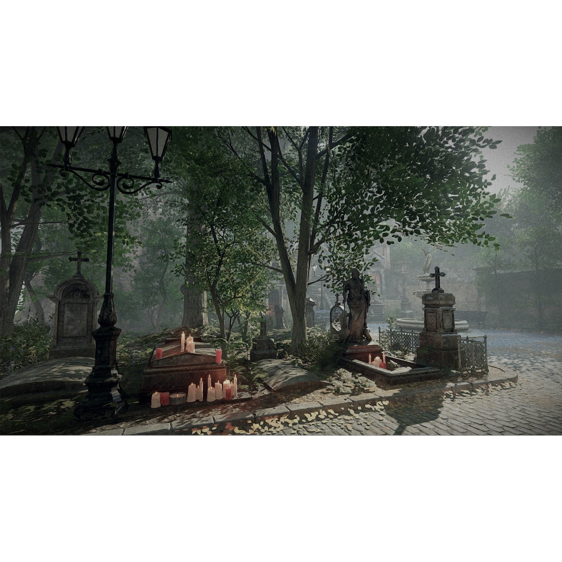 Cemetery Pack - Low-Poly Game-Ready 3D Model - View 4