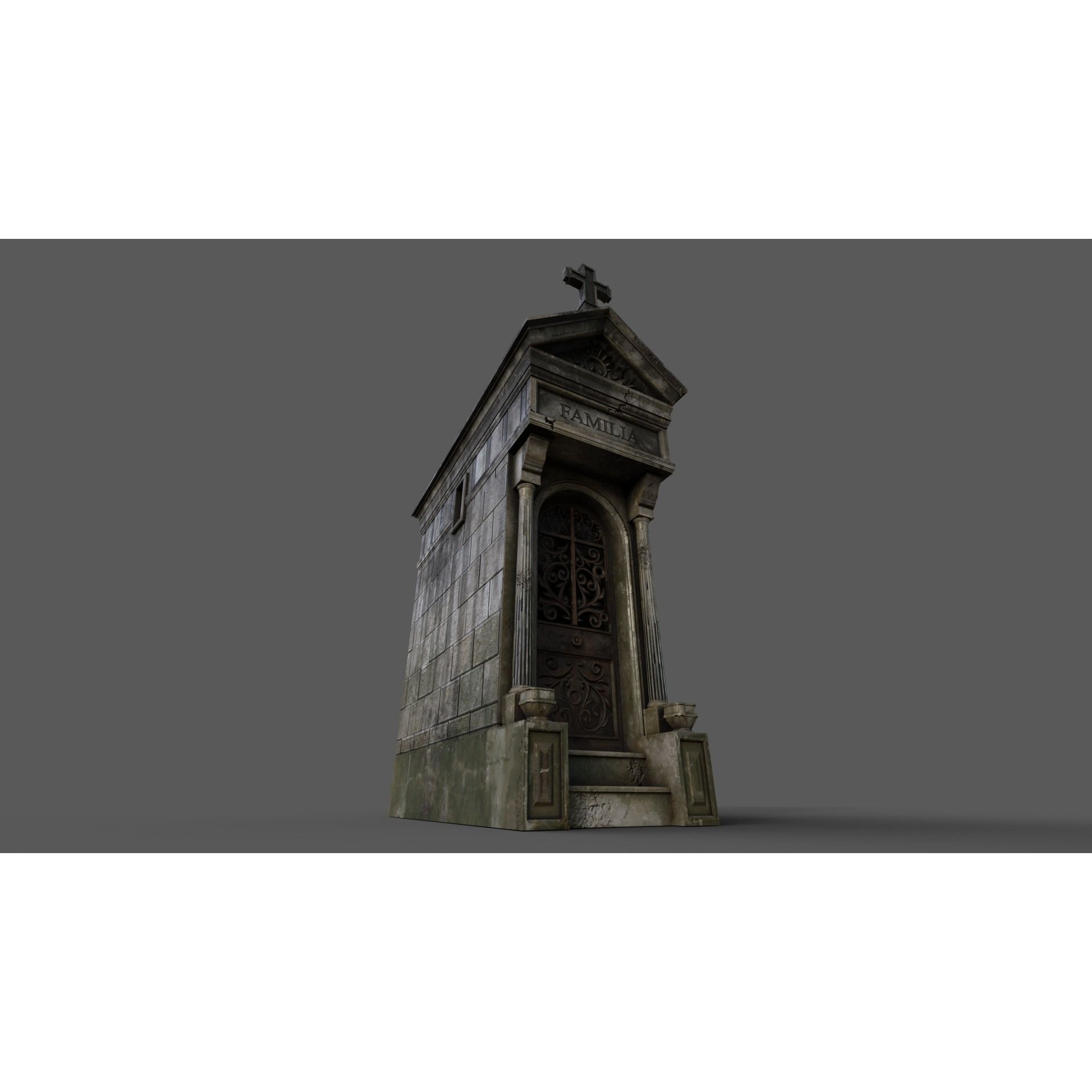 Cemetery Pack - Low-Poly Game-Ready 3D Model - View 41