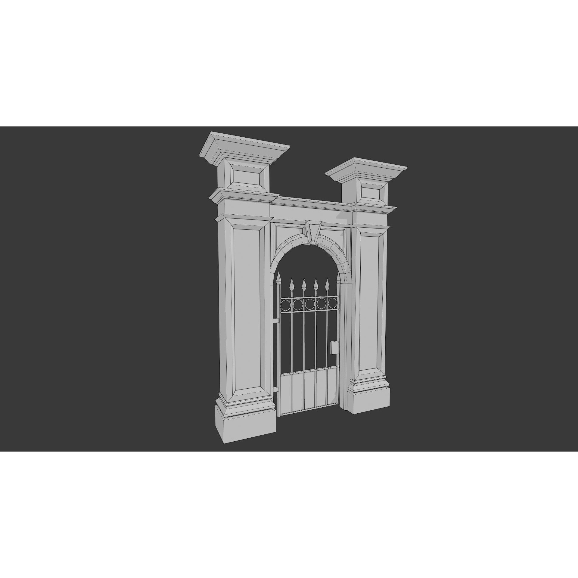 Cemetery Pack - Low-Poly Game-Ready 3D Model - View 67