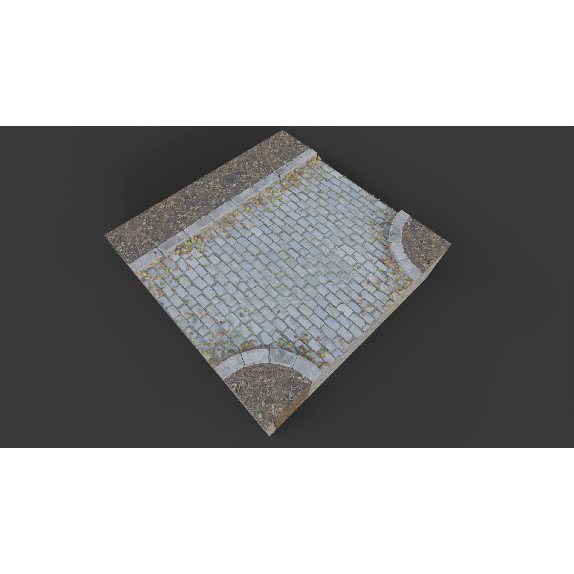 Cemetery Pack - Low-Poly Game-Ready 3D Model - View 70