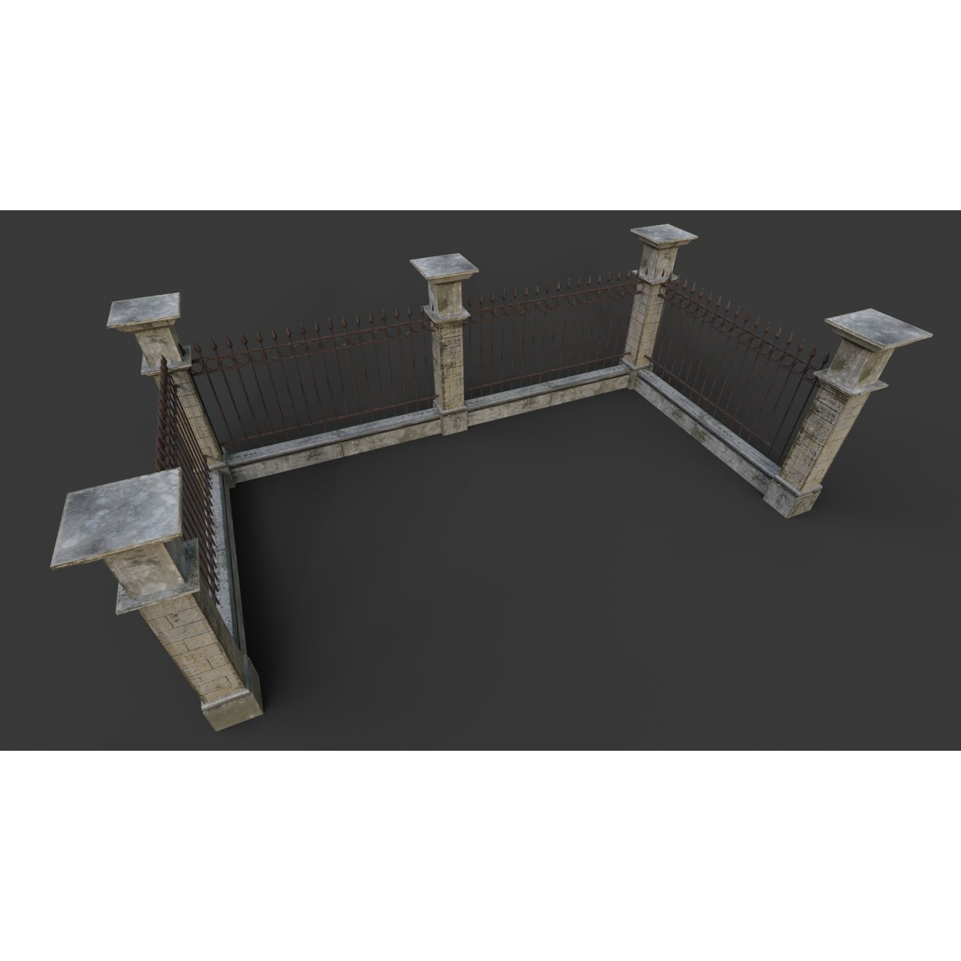 Cemetery Pack - Low-Poly Game-Ready 3D Model - View 72