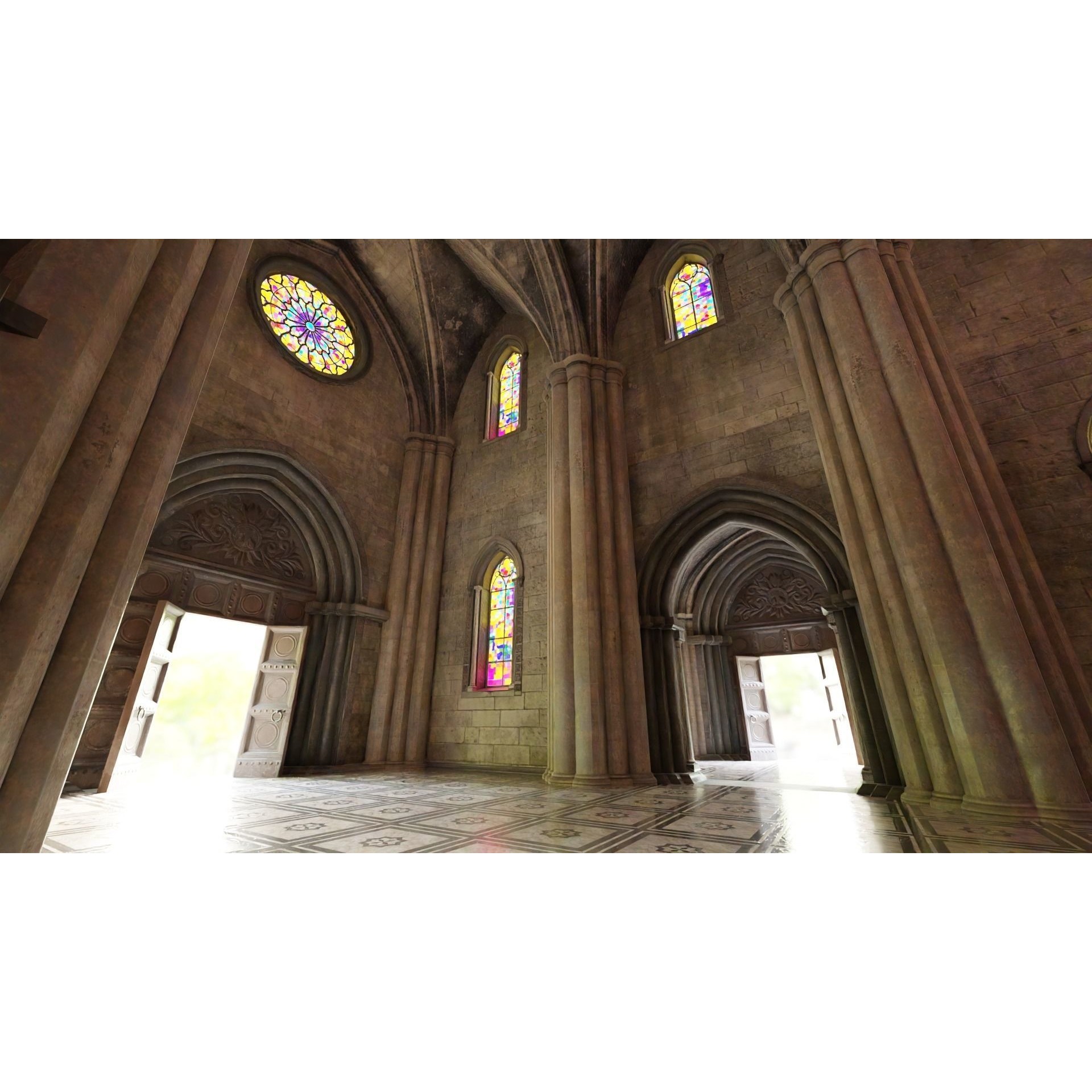 Cemetery Pack - Low-Poly Game-Ready 3D Model - View 84