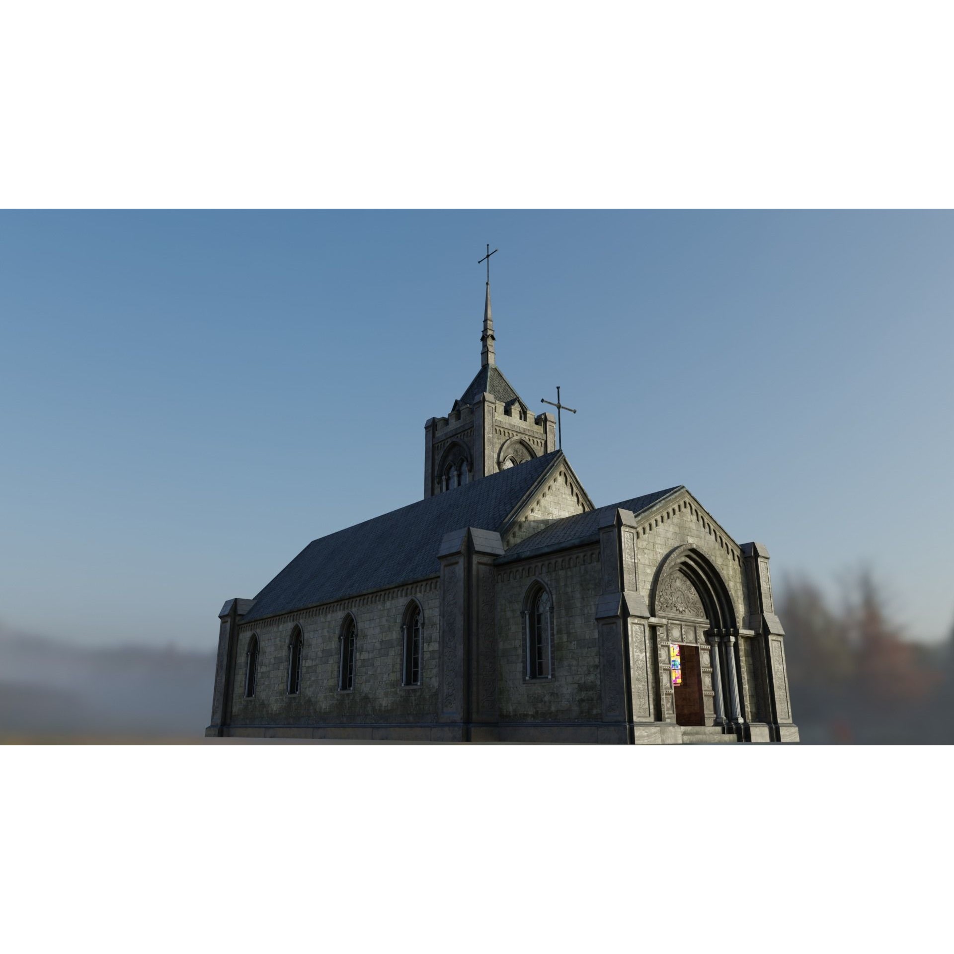 Cemetery Pack - Low-Poly Game-Ready 3D Model - View 87