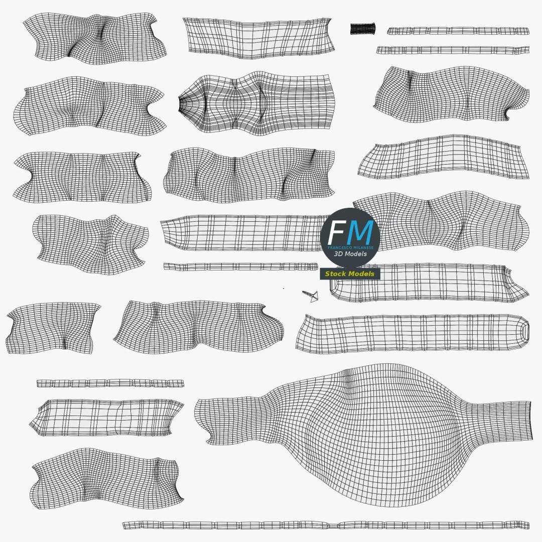 Human Digestive System 3D Model – Realistic Anatomy with PBR Textures