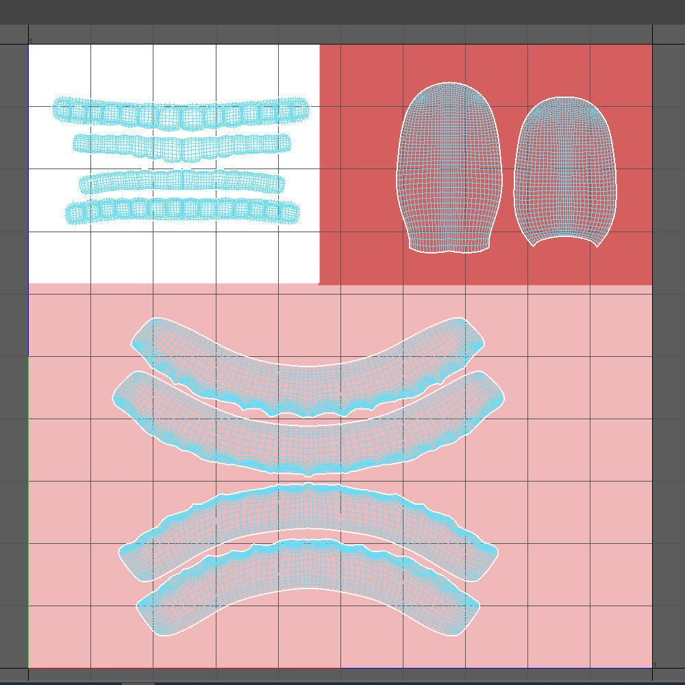 Human Mouth 3D Model – Cartoon Style with PBR Textures, FBX, OBJ - View 19