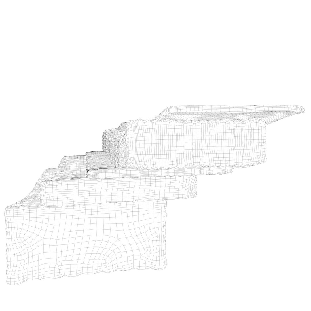 Epidermis Cross Section 3D Model – High Poly Scientific Asset, FBX, OBJ - View 10