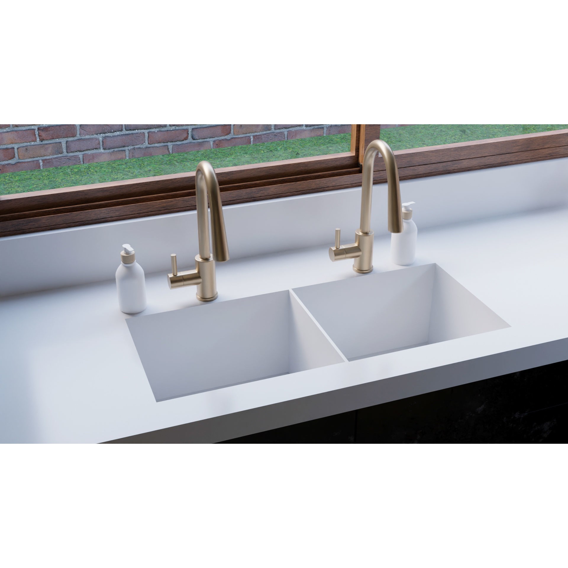 Modern Kitchen Interior - Low-Poly Game-Ready 3D Model - View 10