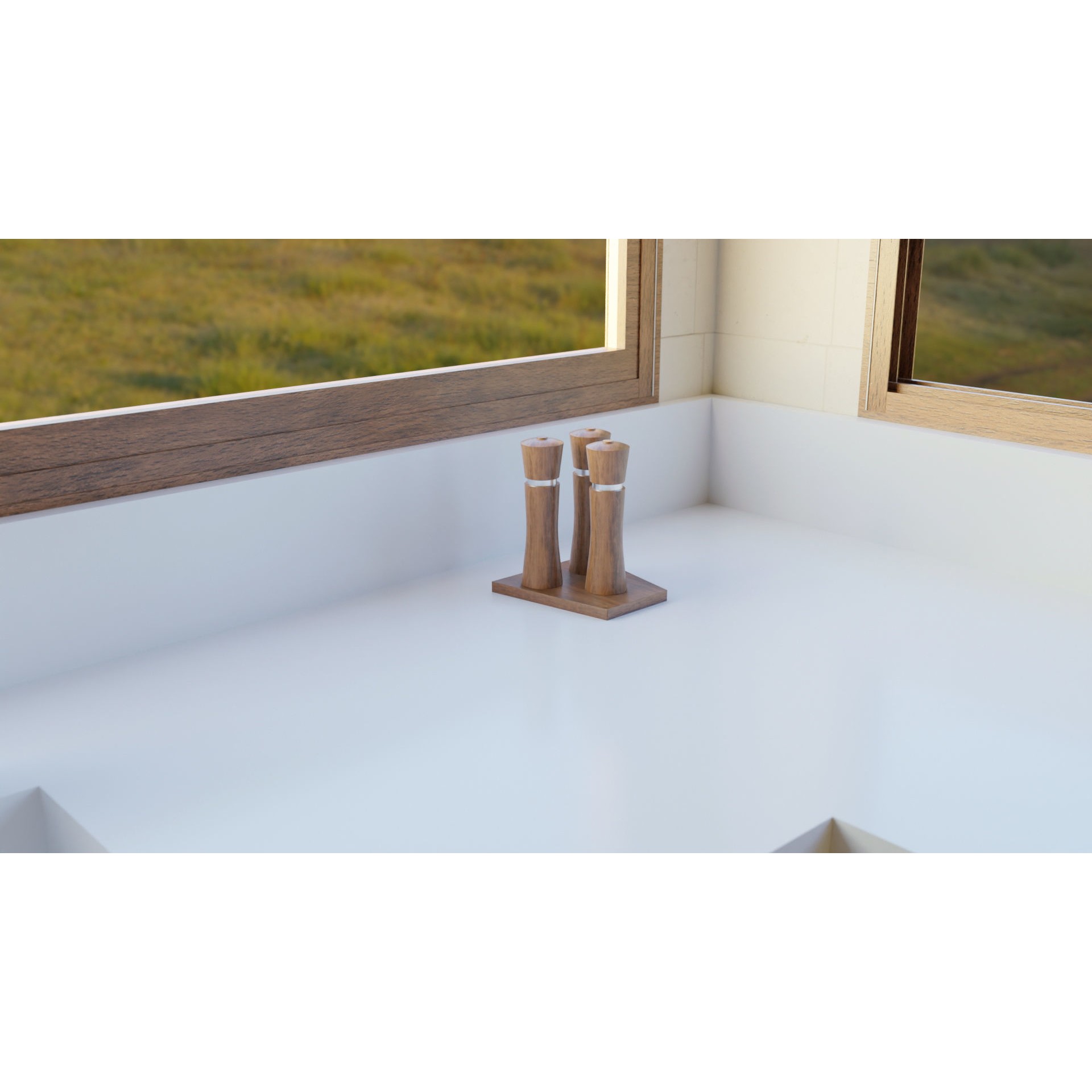 Modern Kitchen Interior - Low-Poly Game-Ready 3D Model - View 19