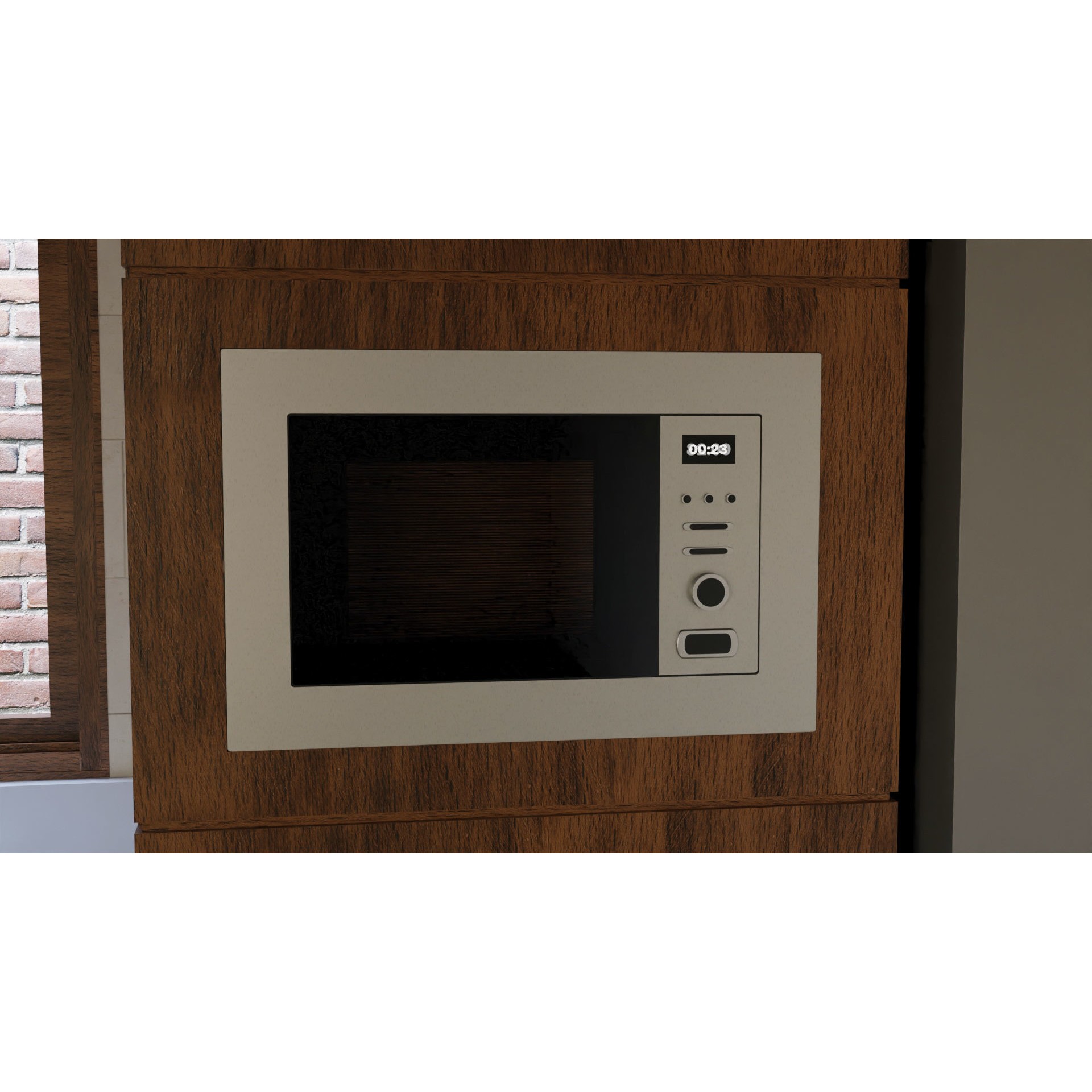 Modern Kitchen Interior - Low-Poly Game-Ready 3D Model - View 20