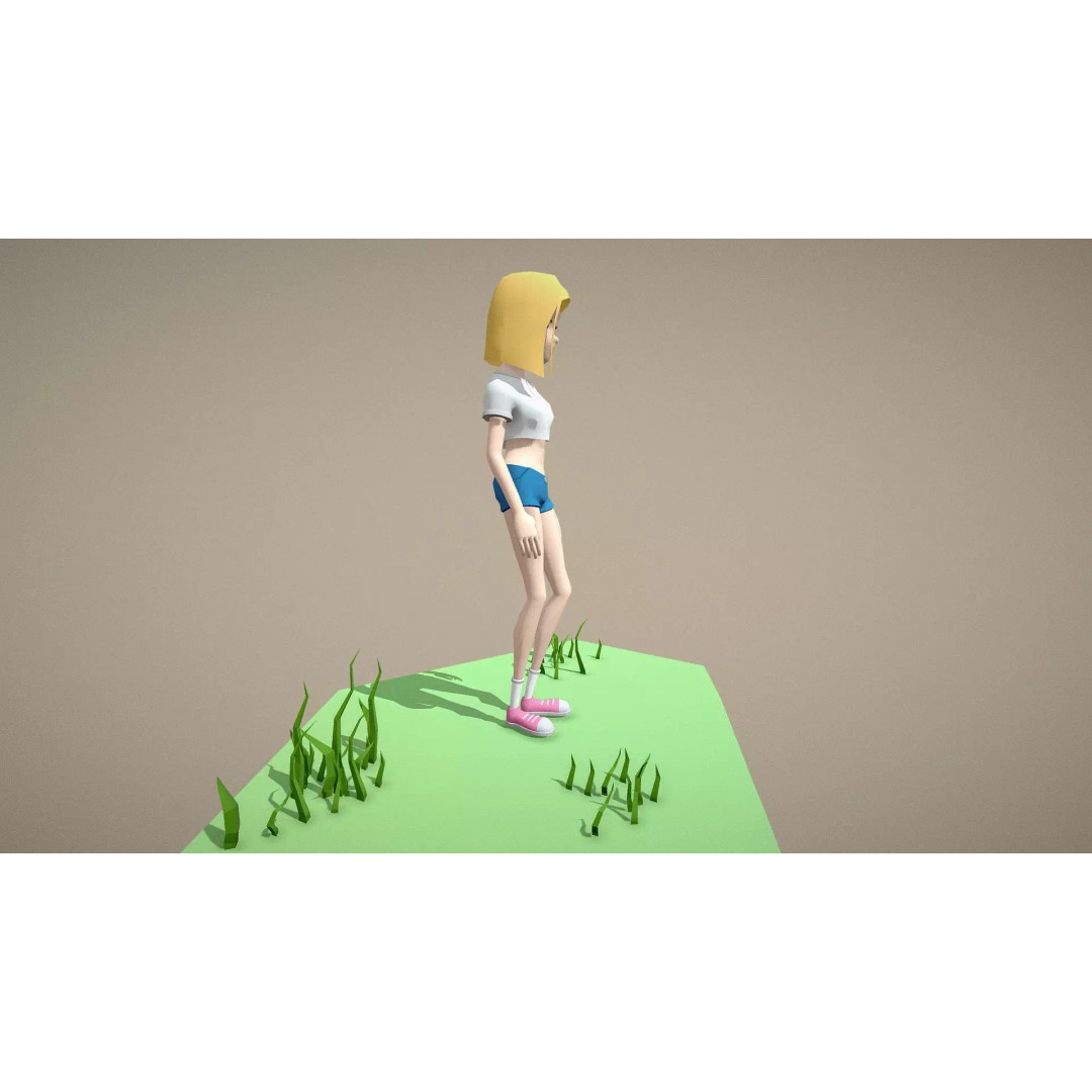 Low-Poly Character Collection 3D Model – Stylized Rigged Characters, FBX - View 11