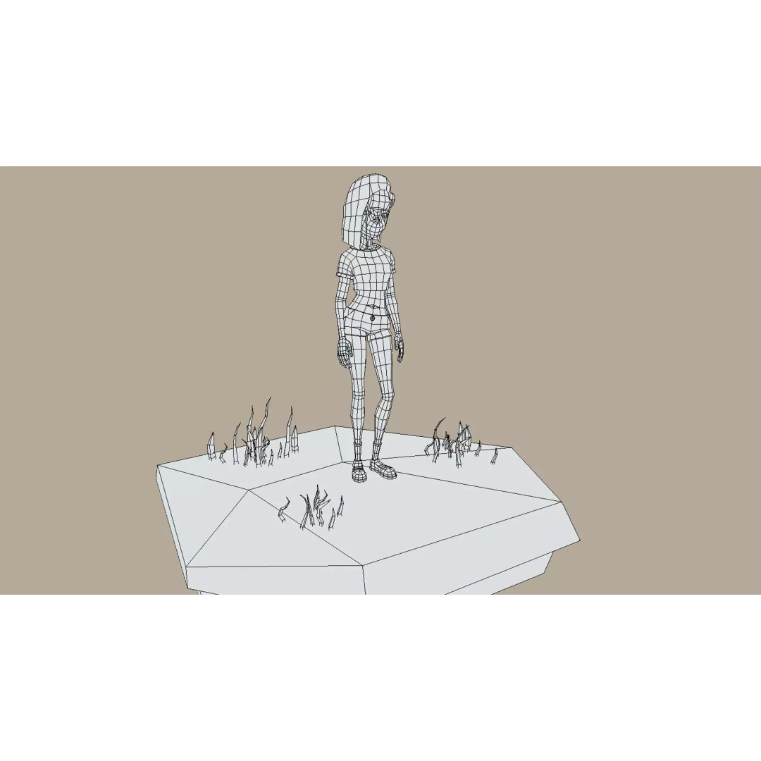 Low-Poly Character Collection 3D Model – Stylized Rigged Characters, FBX - View 13
