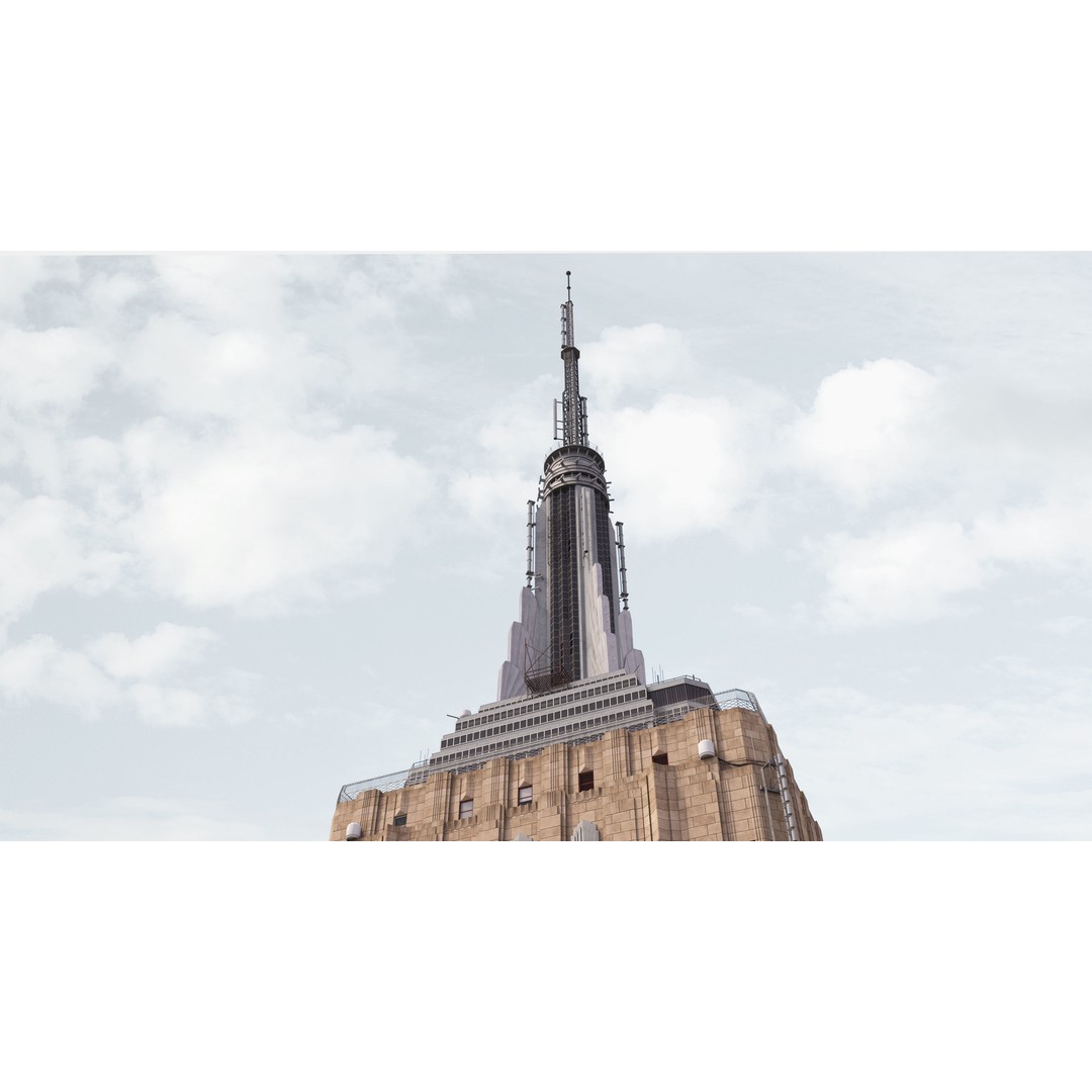 Empire State Building 3D Model – Low Poly Landmark Asset, FBX - View 6