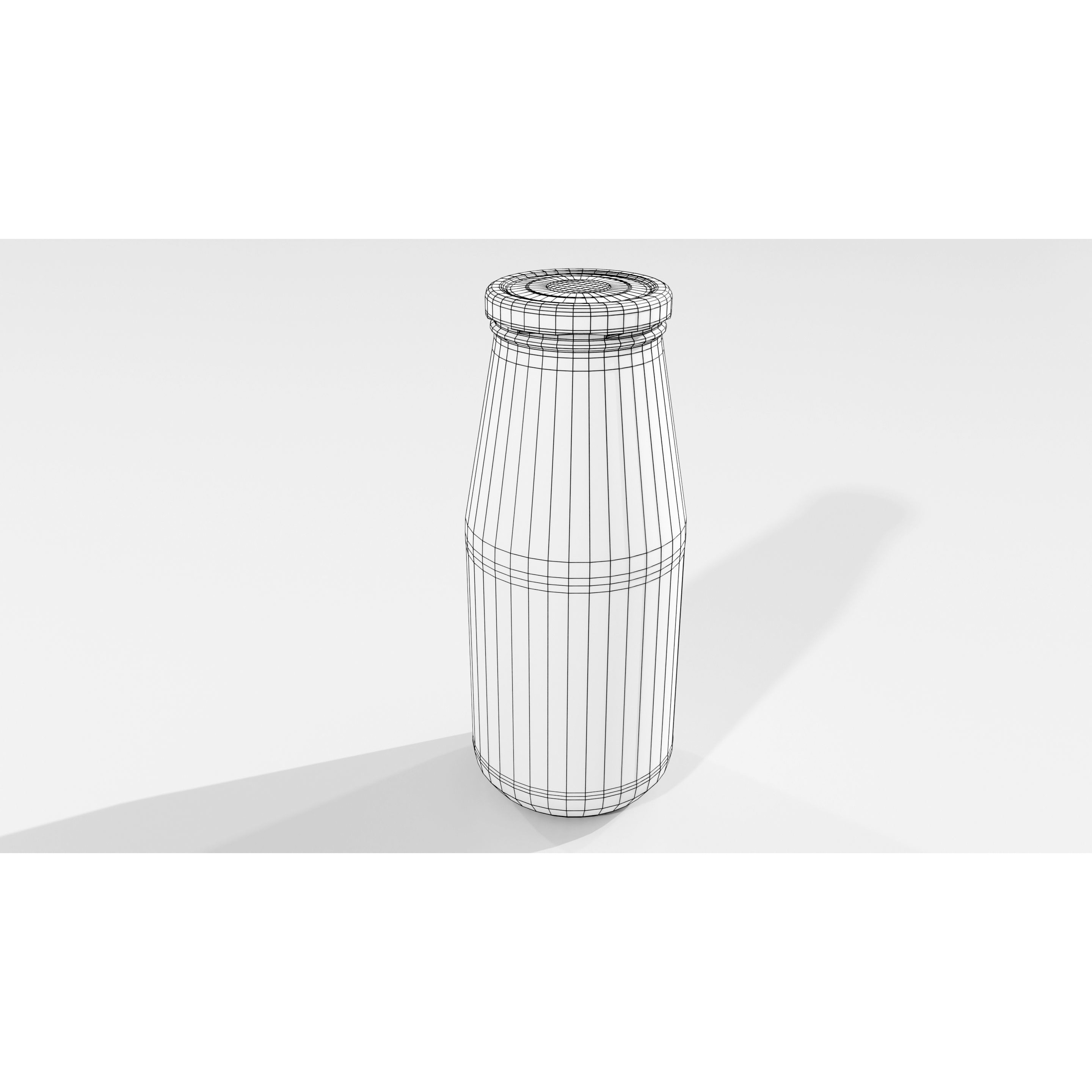 Tomato Sauce Bottle - PBR Game-Ready 3D Model - View 13