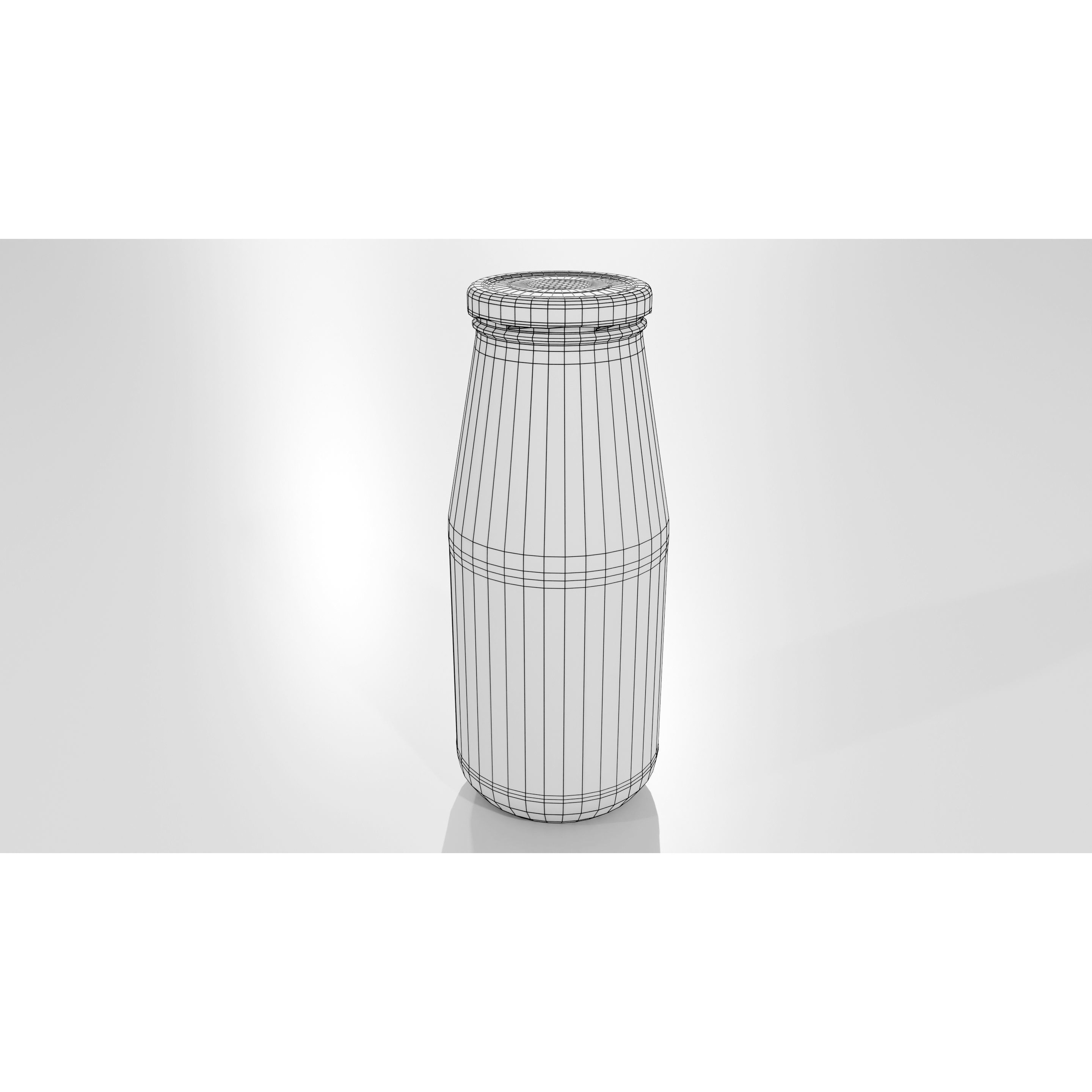 Tomato Sauce Bottle - PBR Game-Ready 3D Model - View 16