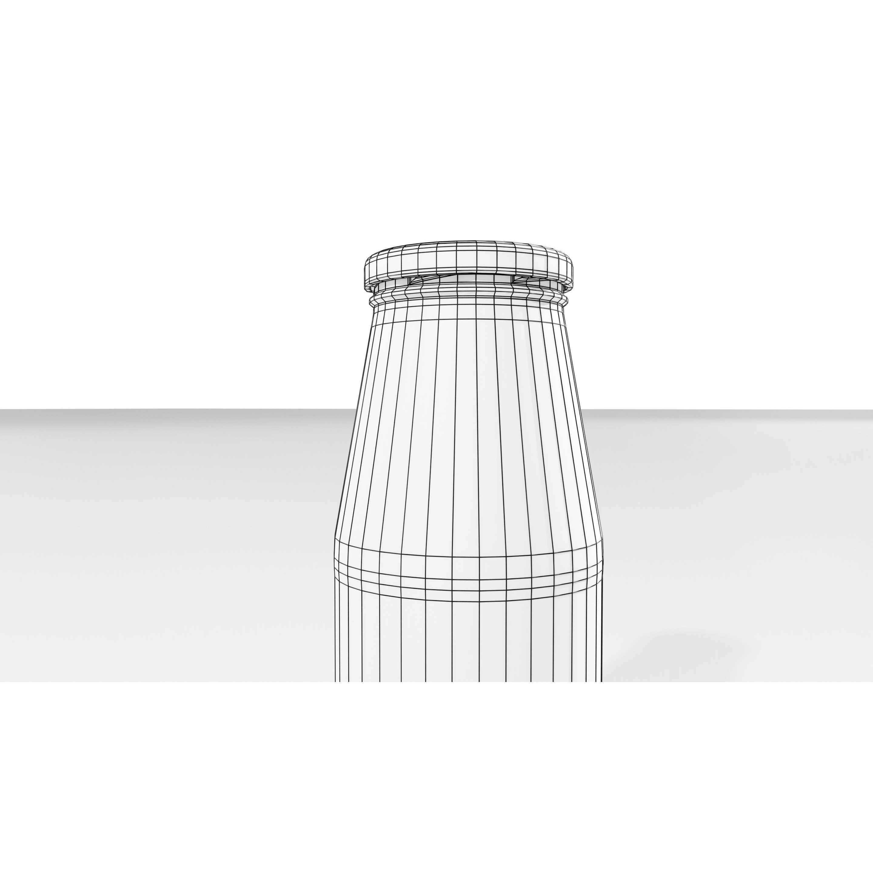 Tomato Sauce Bottle - PBR Game-Ready 3D Model - View 18