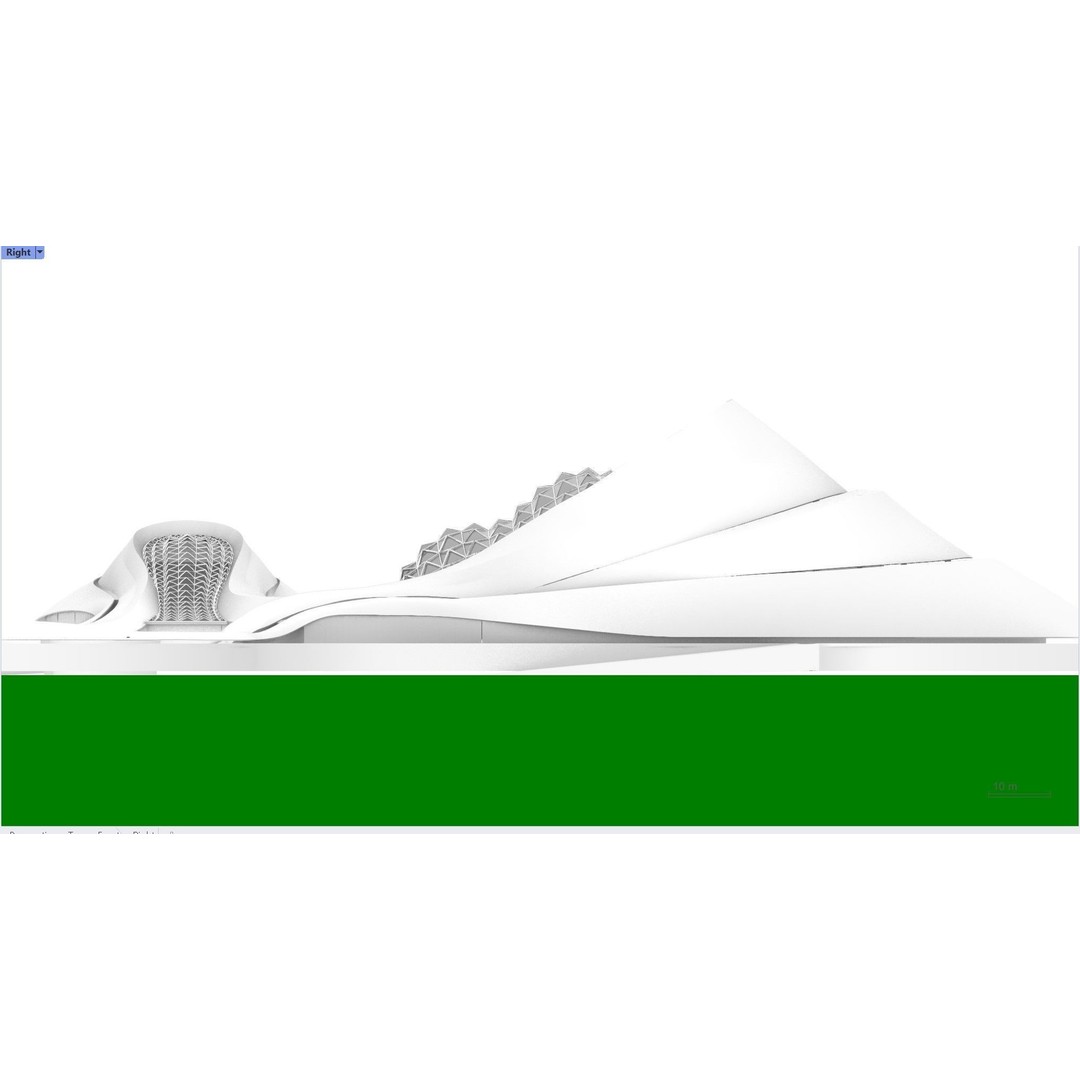 Harbin Opera House 3D Model – Architectural Design, Revit & Rhino Formats - View 16