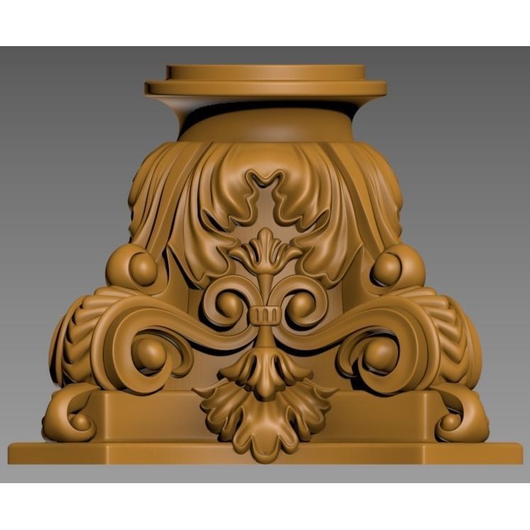 Elegant Table Lamp 3D Model – High-Quality Decorative Asset, FBX - View 12