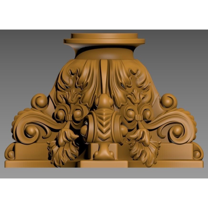 Elegant Table Lamp 3D Model – High-Quality Decorative Asset, FBX - View 13