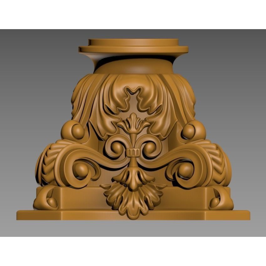 Elegant Table Lamp 3D Model – High-Quality Decorative Asset, FBX - View 14