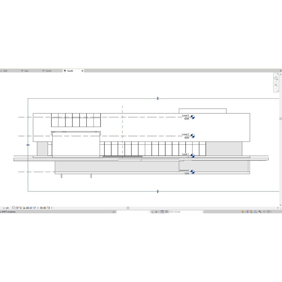 Modern Beach House 3D Model – Luxurious Villa with Revit & Lumion Files - View 13