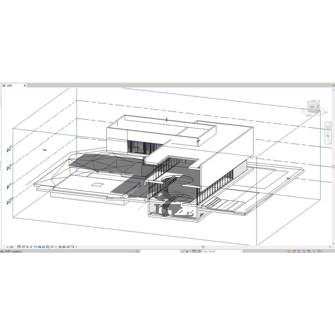 Modern Beach House 3D Model – Luxurious Villa with Revit & Lumion Files - View 18