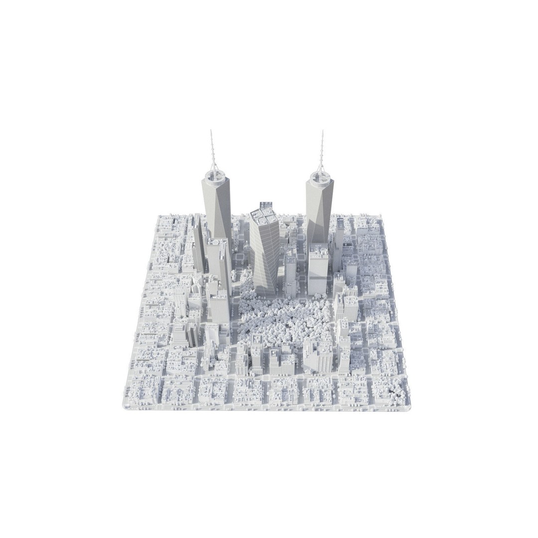 Realistic City 3D Model – Low Poly Urban Asset with V-Ray Setup - View 36