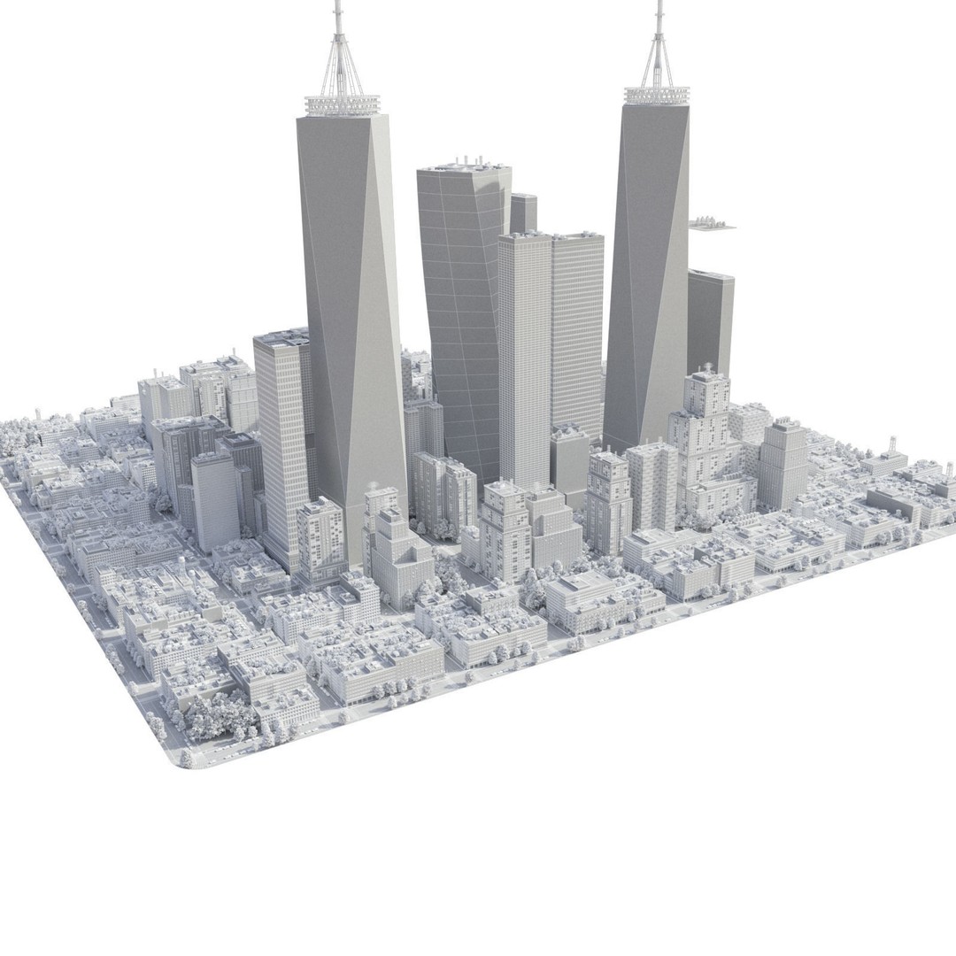 Realistic City 3D Model – Low Poly Urban Asset with V-Ray Setup - View 38