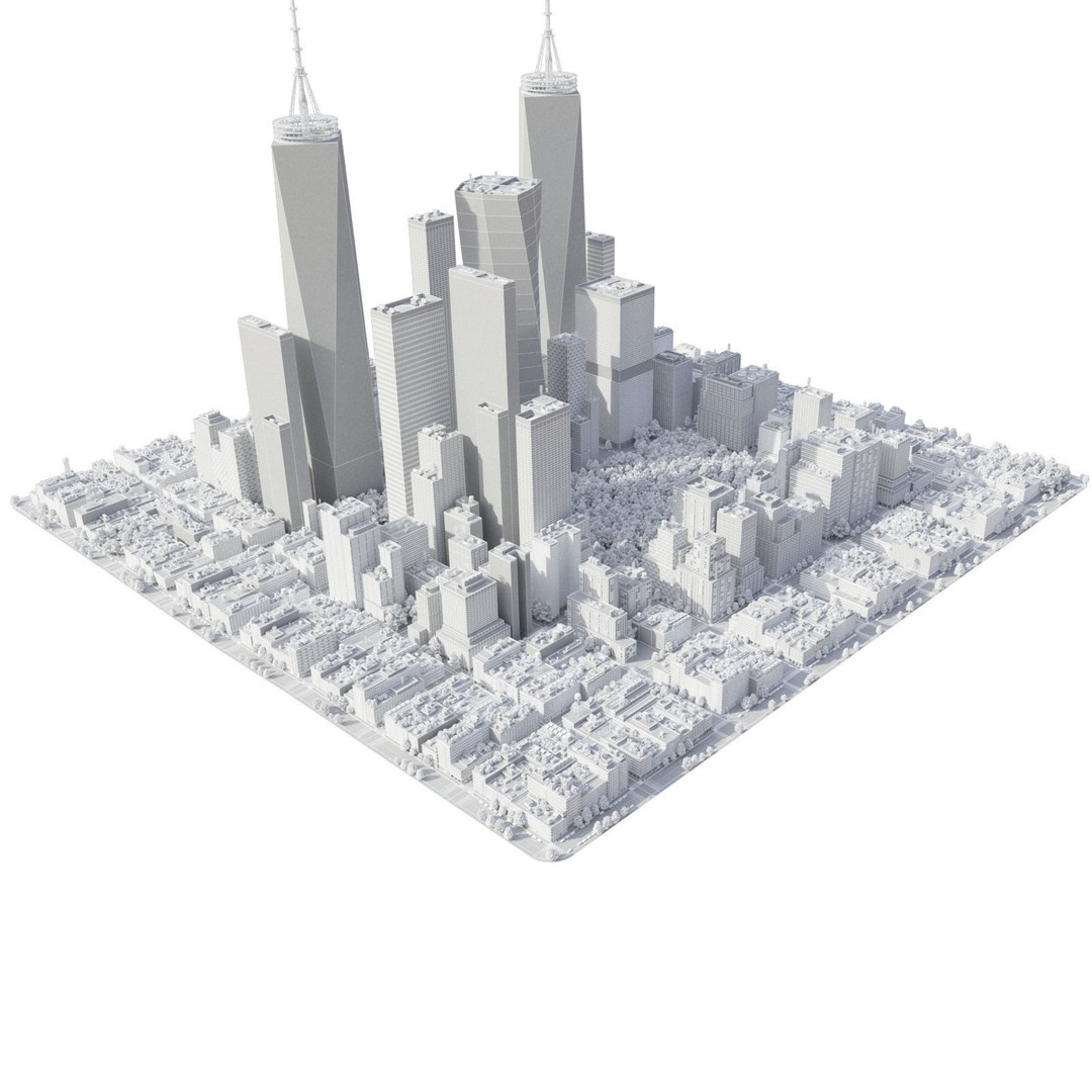 Realistic City 3D Model – Low Poly Urban Asset with V-Ray Setup - View 39