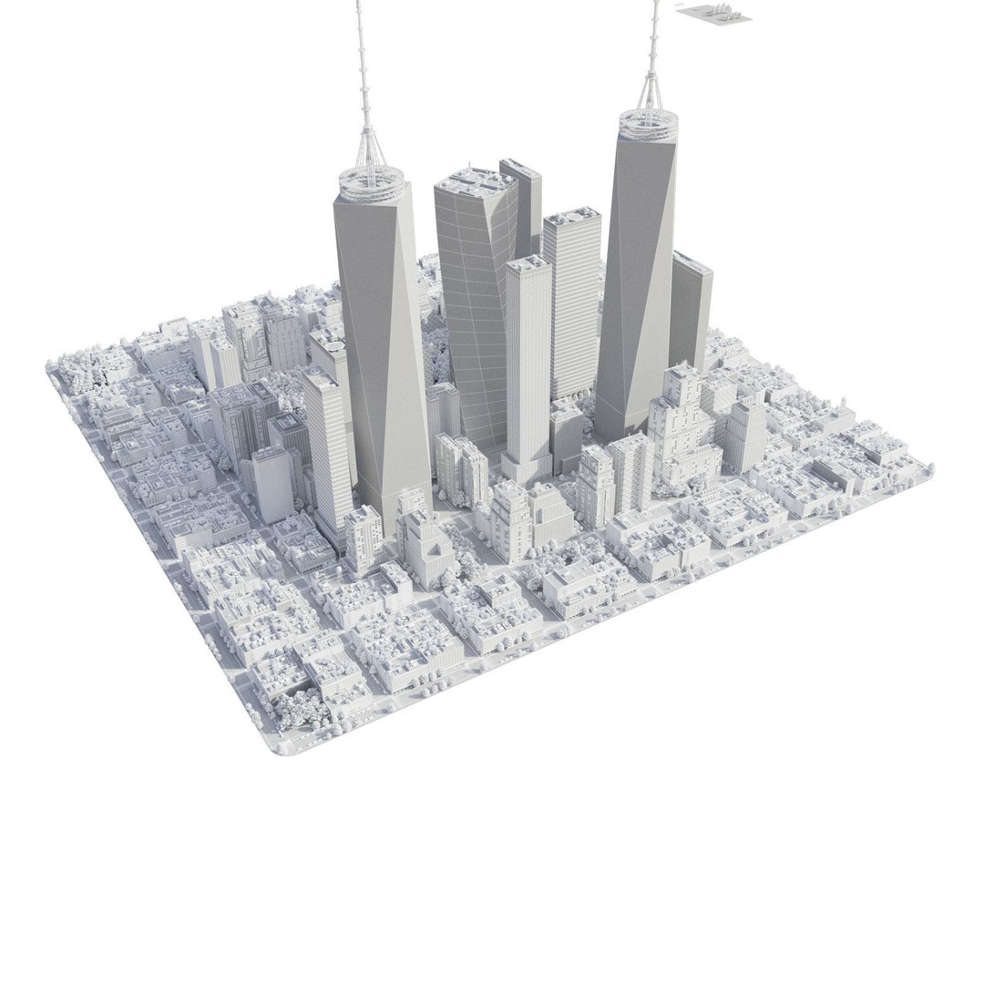 Realistic City 3D Model – Low Poly Urban Asset with V-Ray Setup - View 42