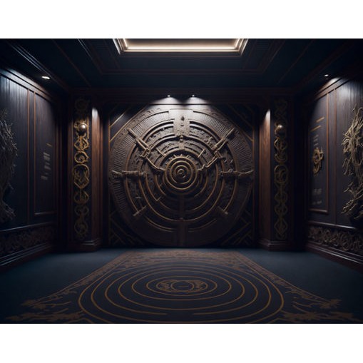 Liminal Spaces 3D Model – Creepy Backdrop Textures, FBX - View 14