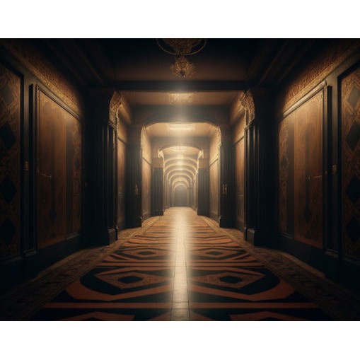 Liminal Spaces 3D Model – Creepy Backdrop Textures, FBX - View 22