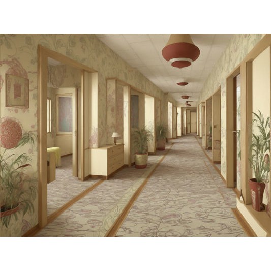 Liminal Spaces 3D Model – Creepy Backdrop Textures, FBX - View 31