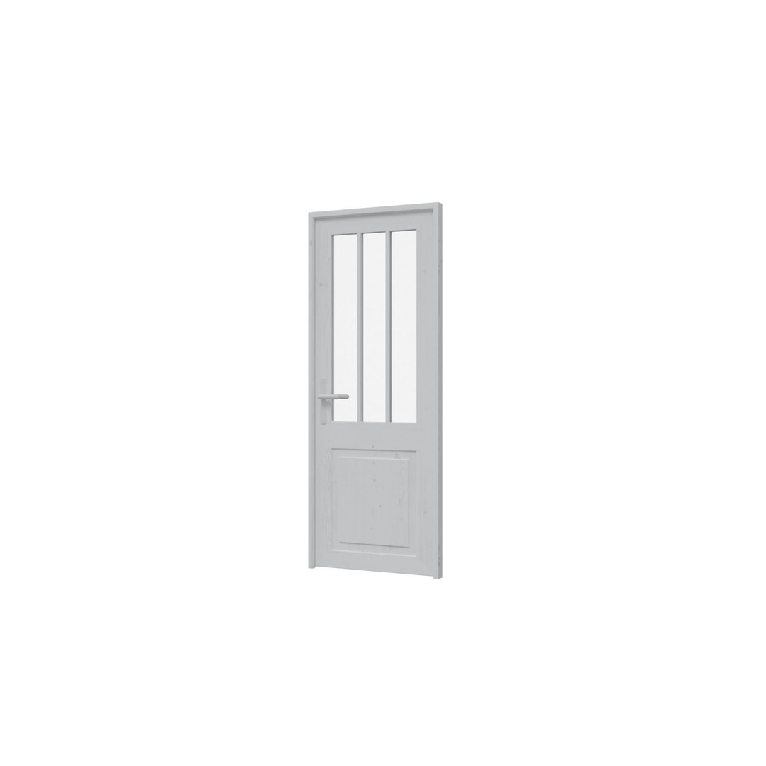 Modern Door 3D Model – Set of 25 Game-Ready Doors, FBX, OBJ - View 4