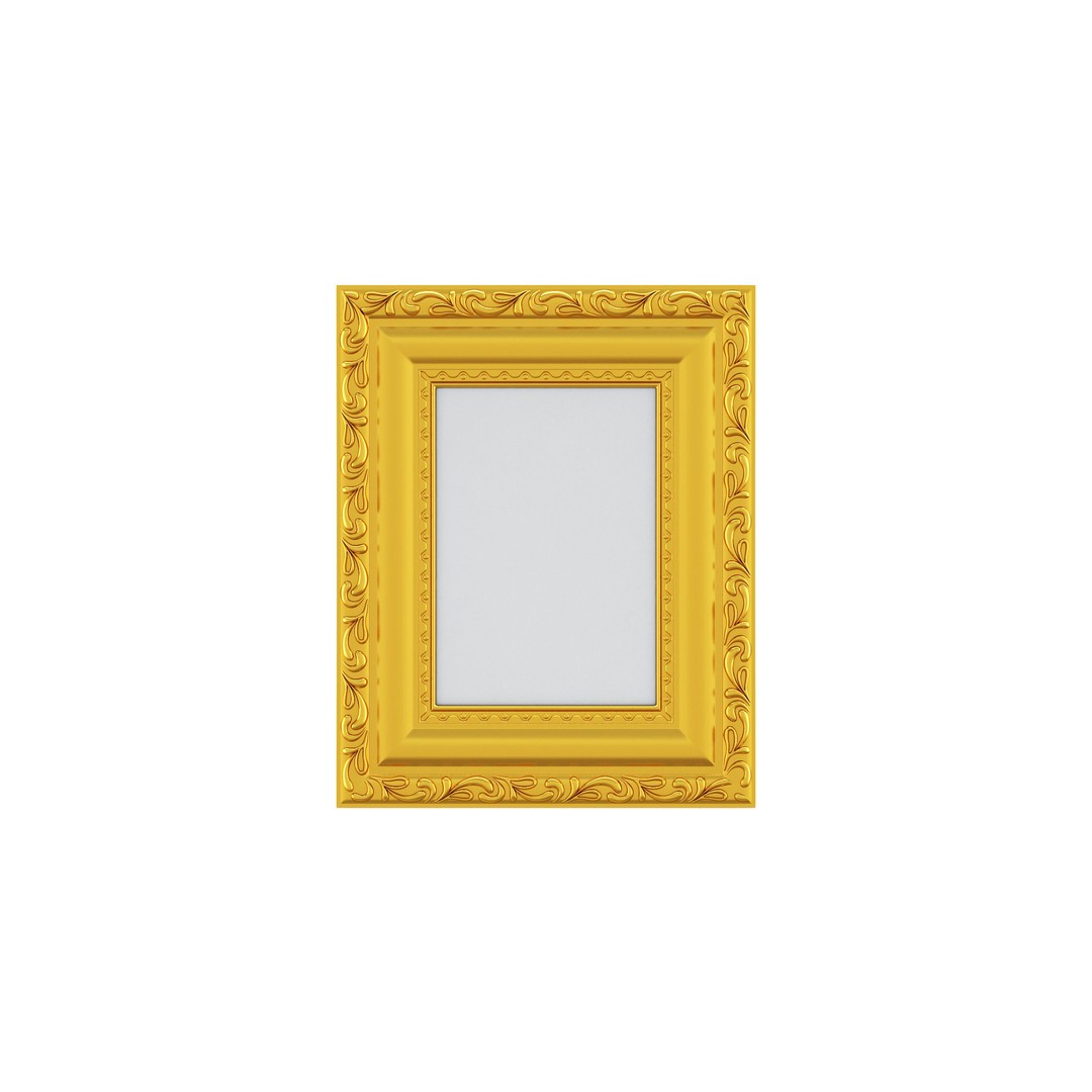 Classic Frames 3D Model – Baroque Decor Collection, PBR Textures - View 19