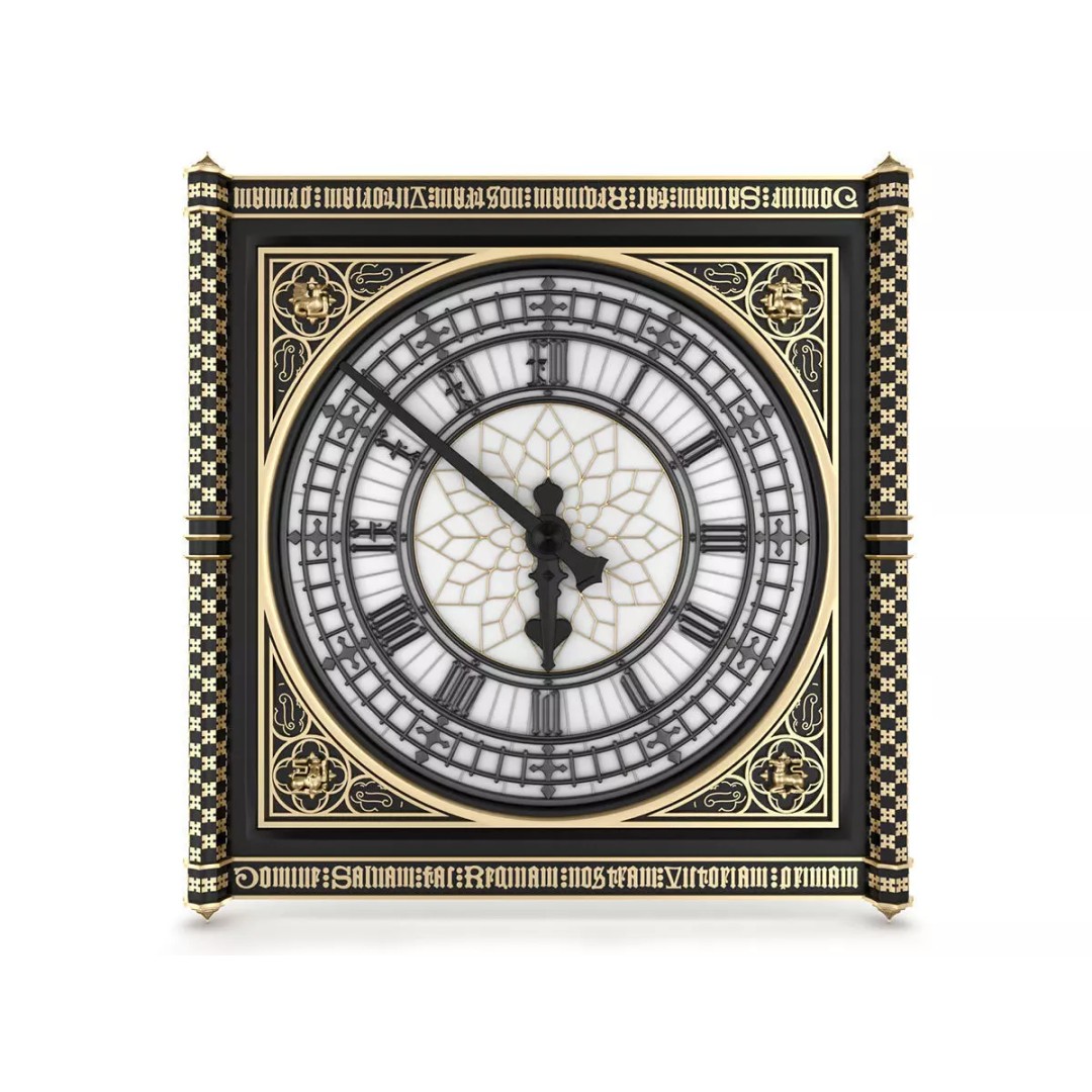 Big Ben Clock 3D Model – Classic Architectural Design, PBR Textures, FBX - View 2
