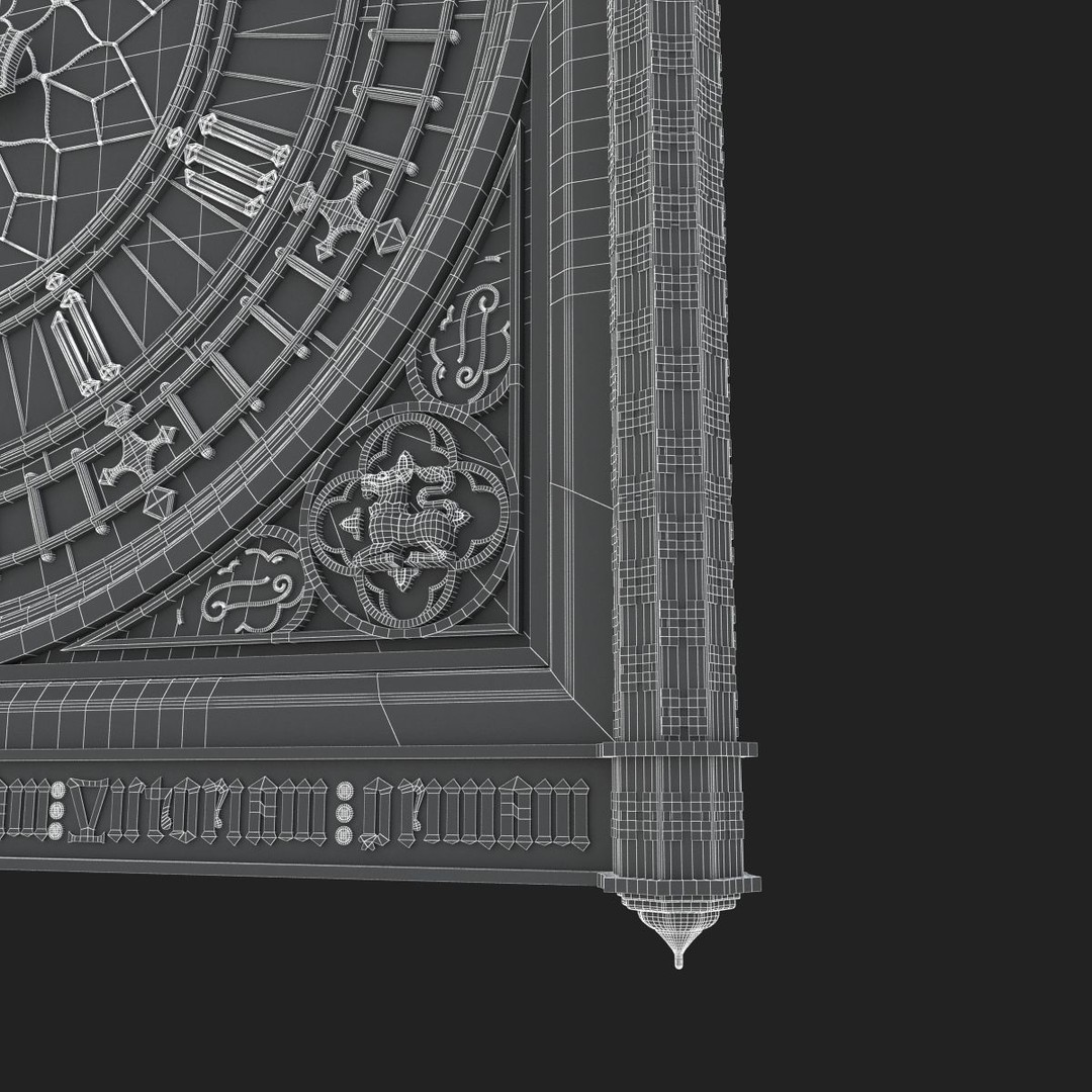 Big Ben Clock 3D Model – Classic Architectural Design, PBR Textures, FBX - View 20