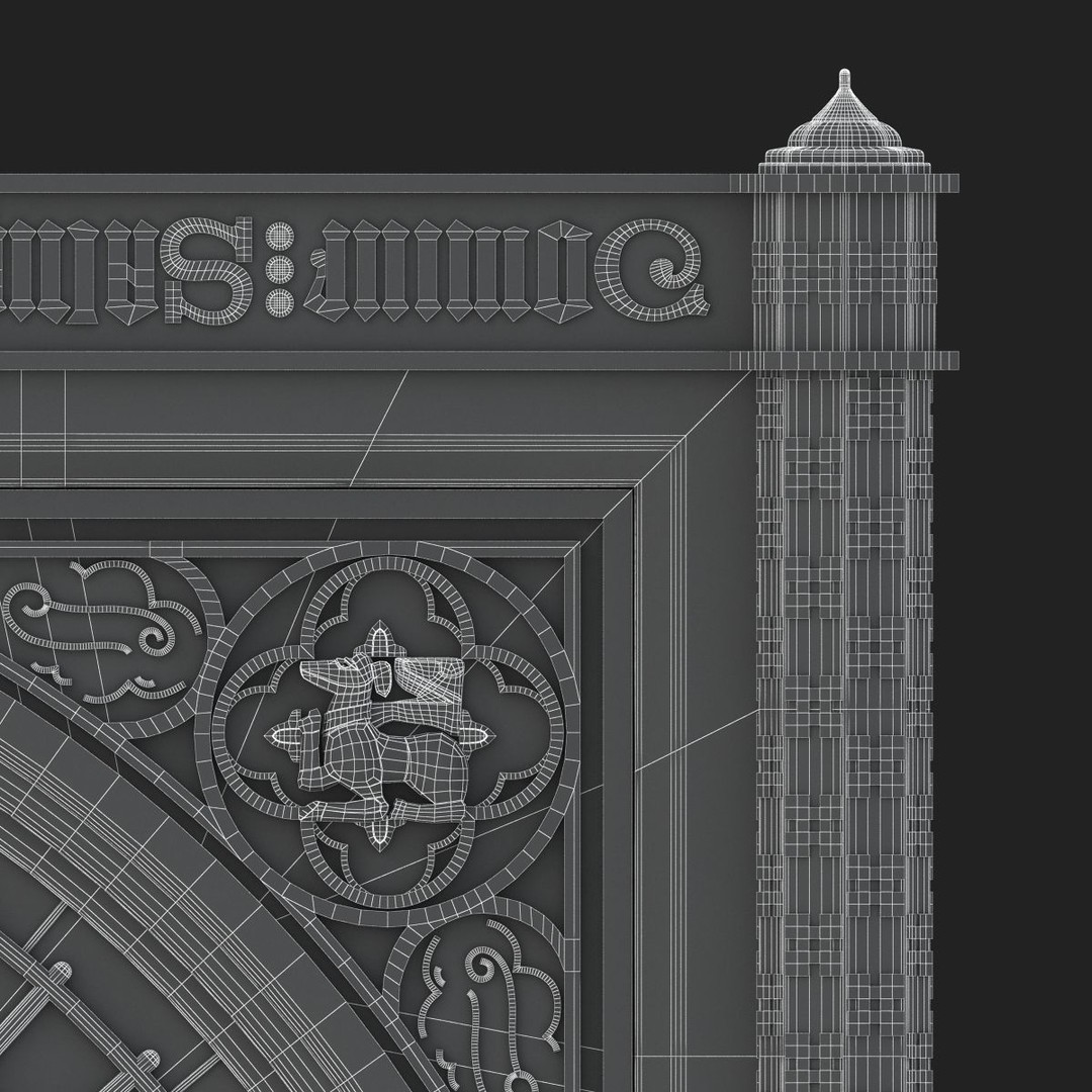 Big Ben Clock 3D Model – Classic Architectural Design, PBR Textures, FBX - View 23