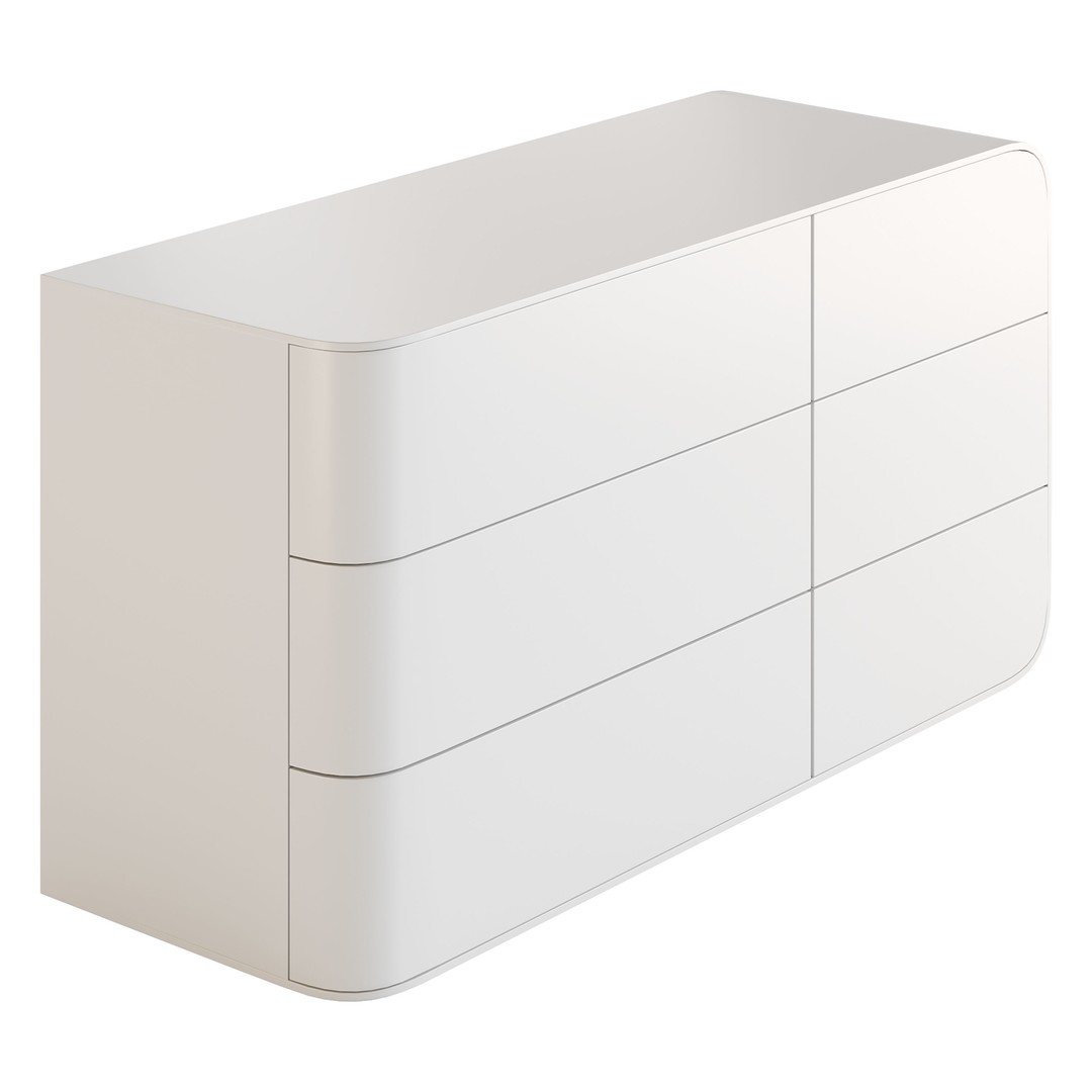 Presotto PASSION 3D Model – Modern Sideboard with PBR Textures, FBX - View 4